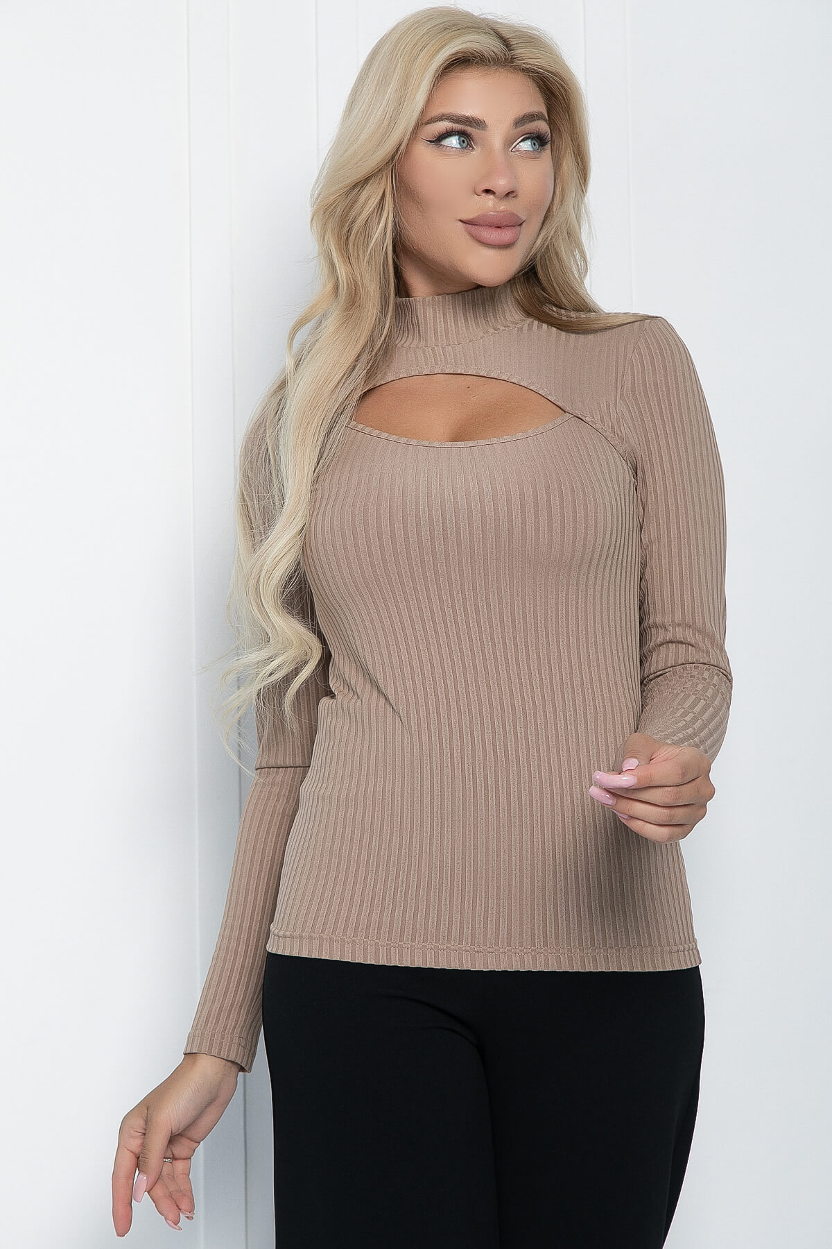 Блуза Лилит (бежевая) Б11293