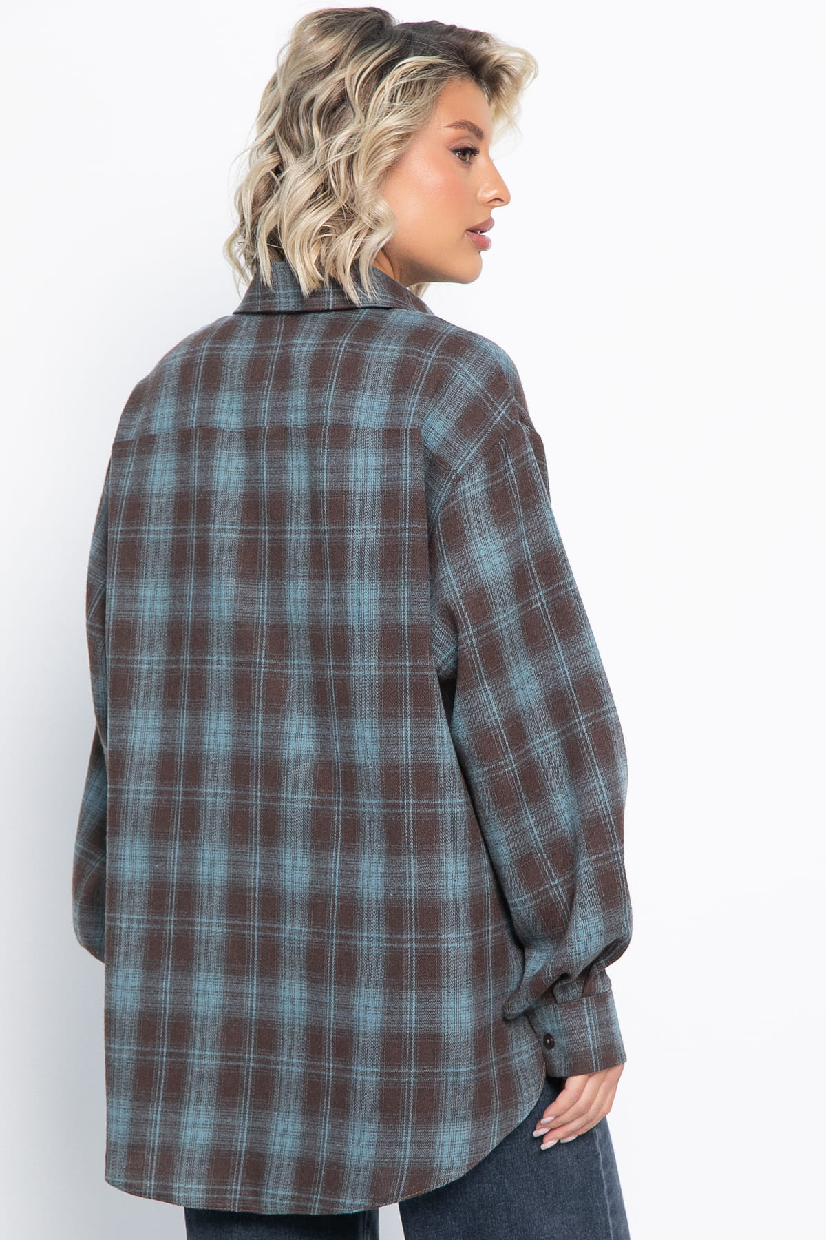 Рубашка Дэлли (шоколад) Б15108-7М