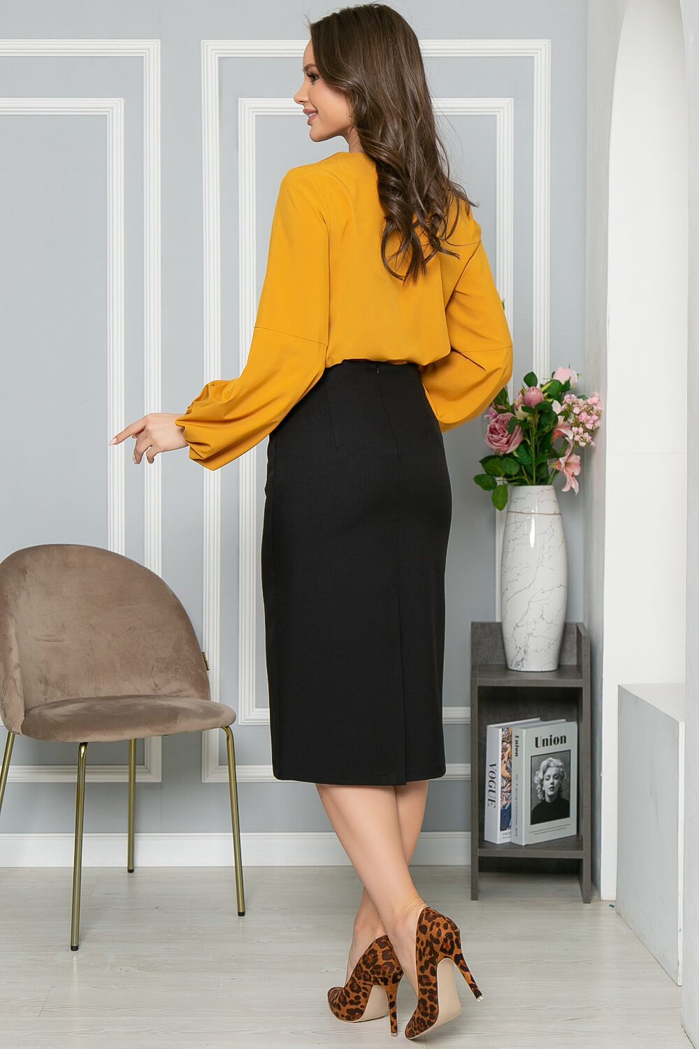 Юбка "Летиция" (блэк) Ю5121