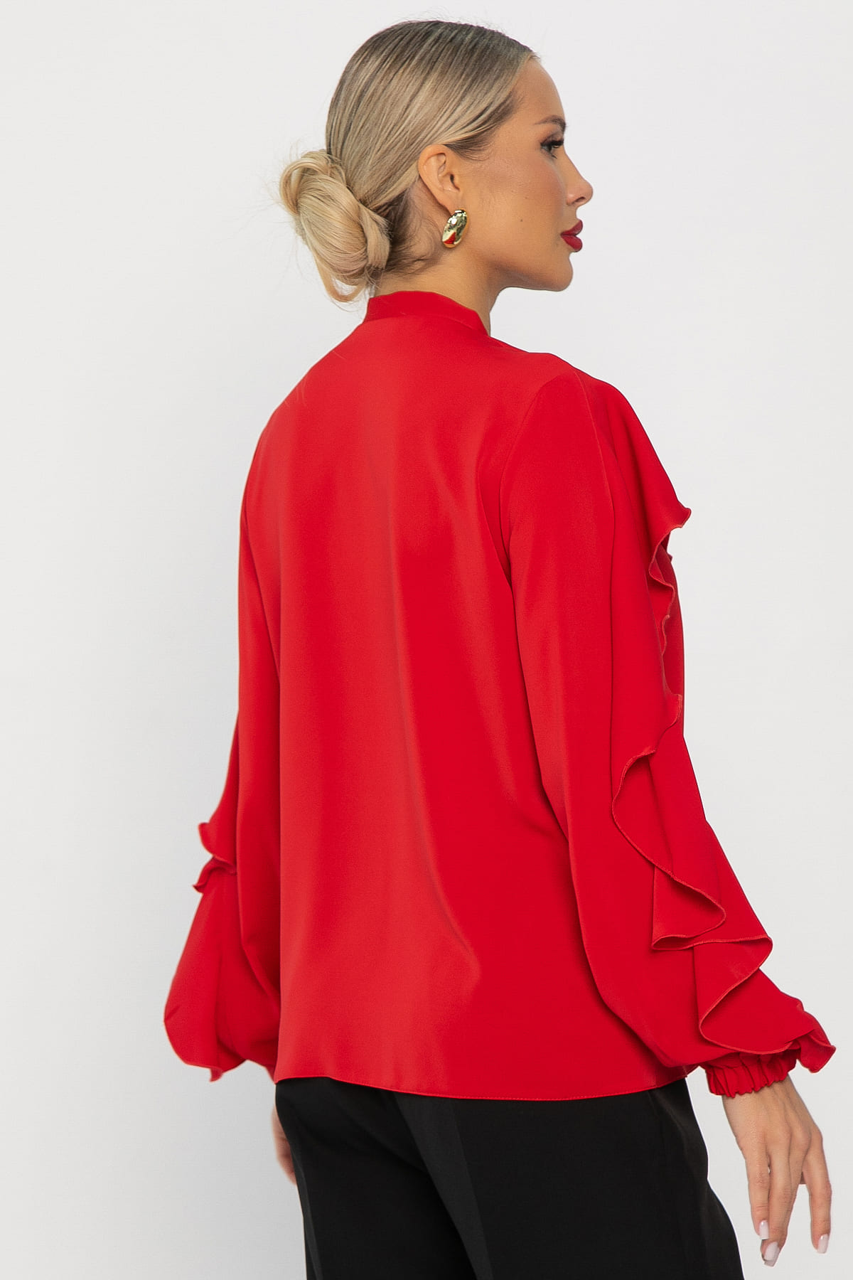 Блуза Дыхание весны (красная) Б14926-5М