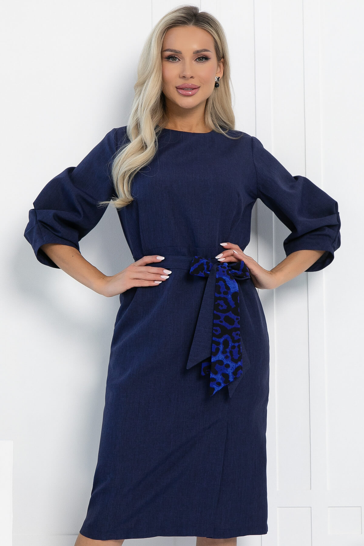 Платье Флавия (чернильное) П12887-36М