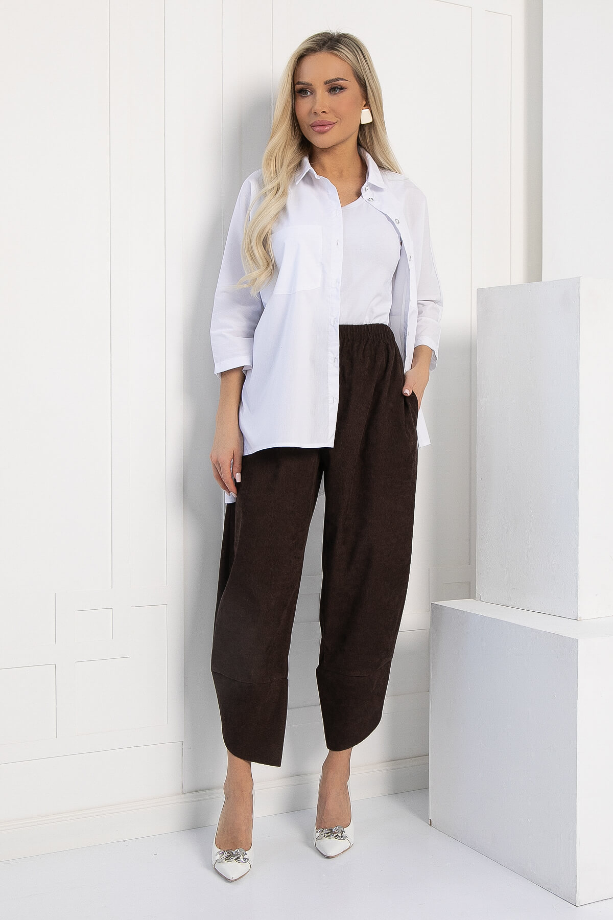 Рубашка Навсегда в сердце (белая) Б12863-10М