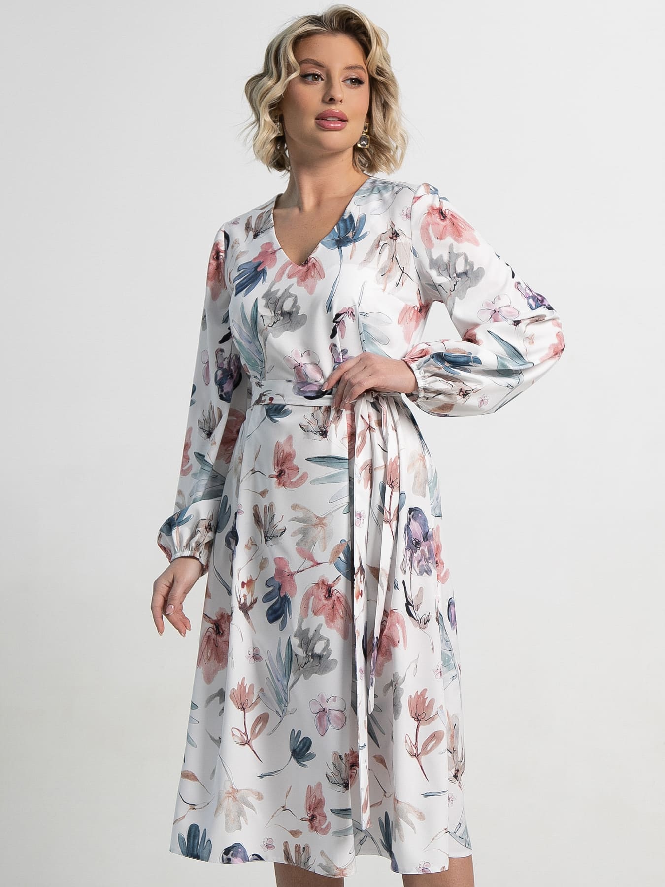 Платье Надежда (белое) П15105-19М