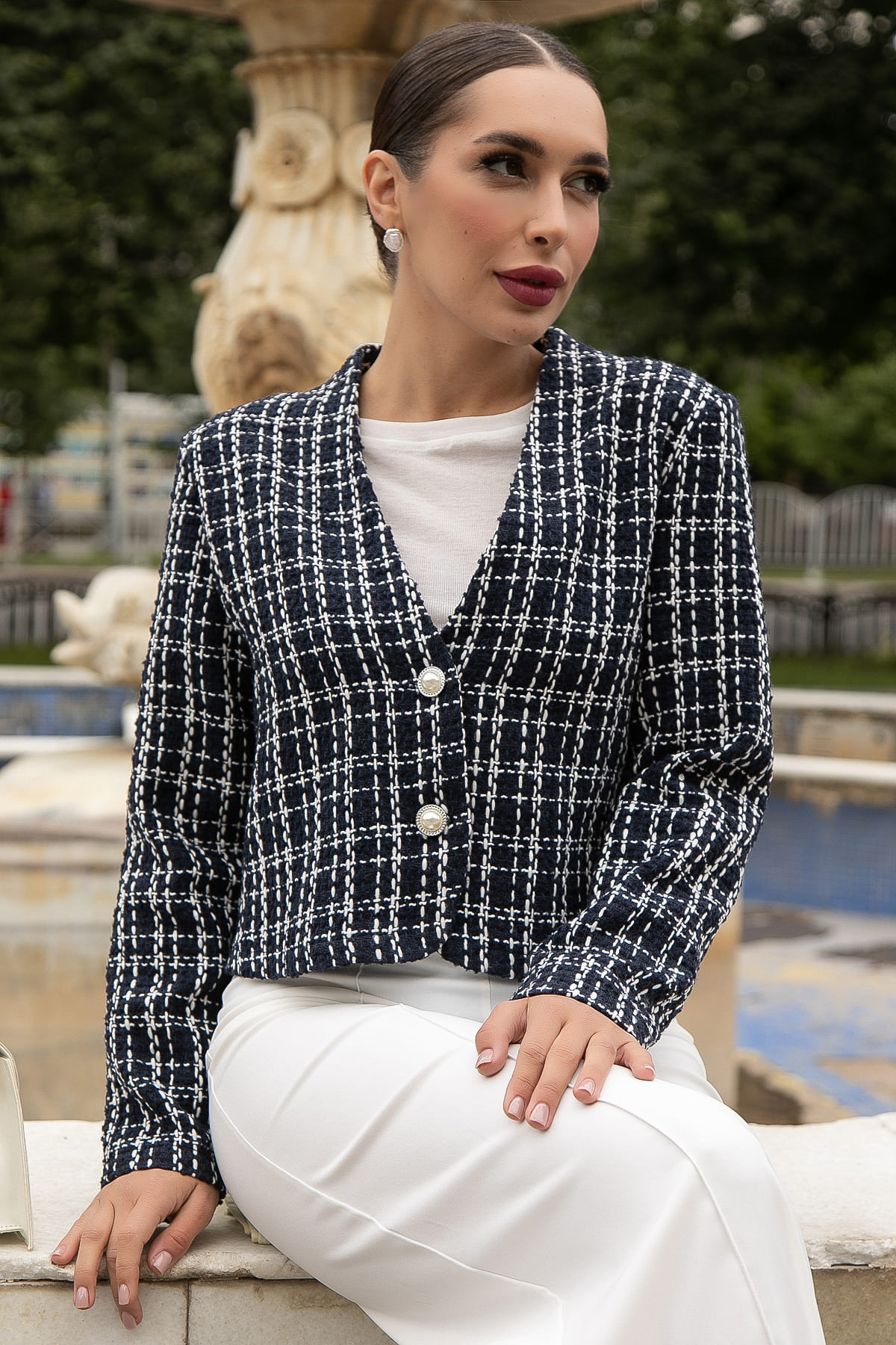 Жакет Дольче (синий) Б14155-7М