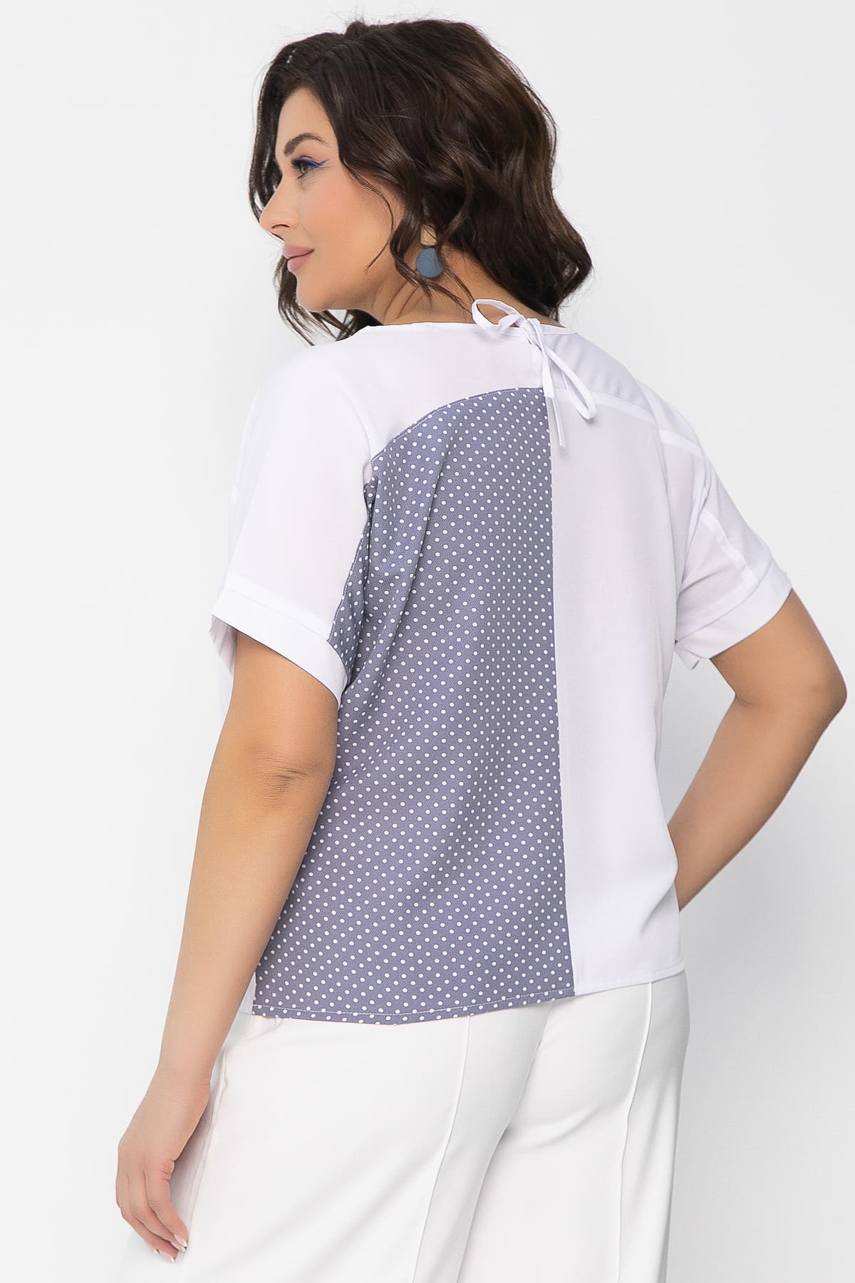 Блуза Алисия (белая) Б13500-25М