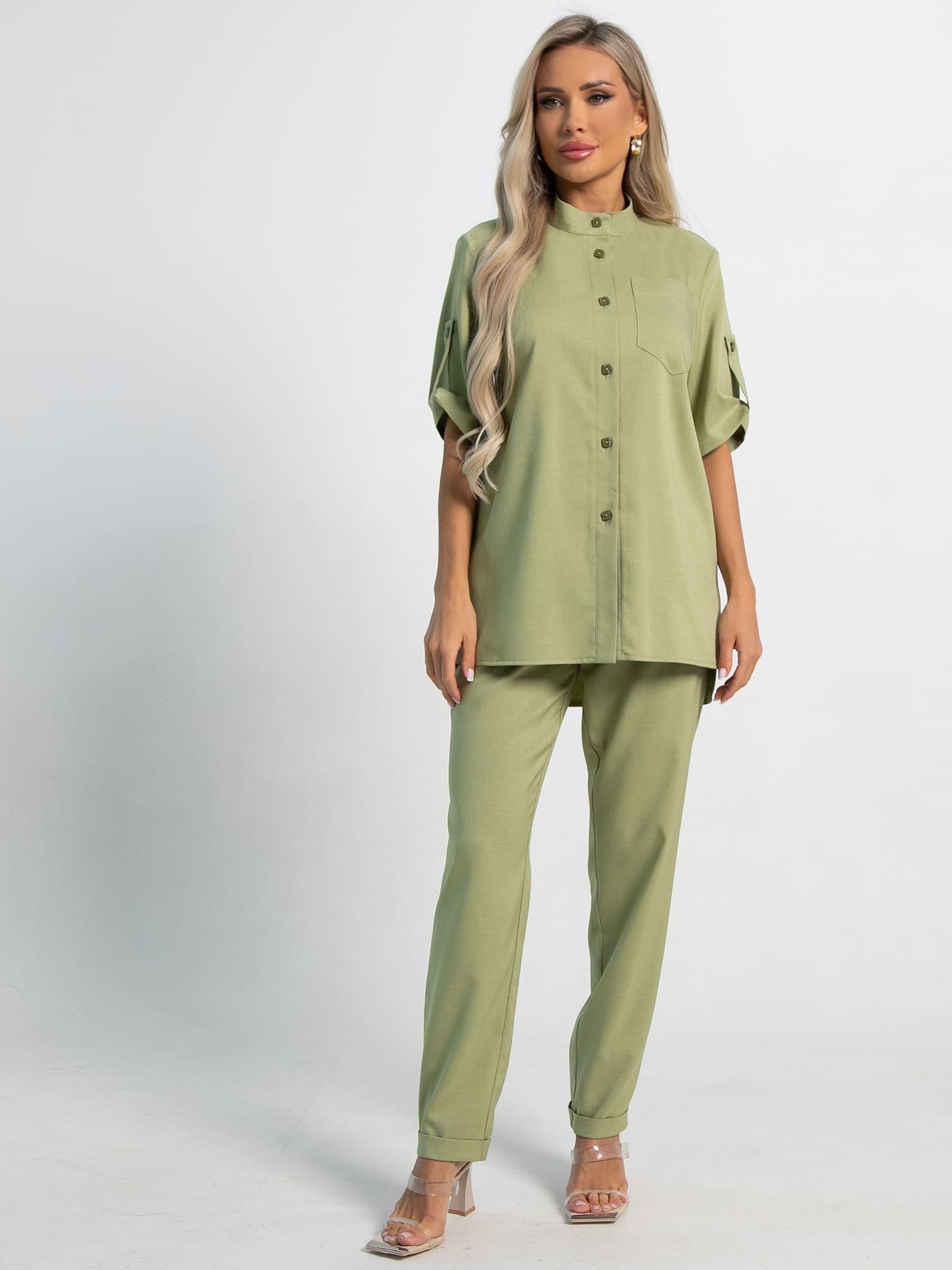 Костюм Твой каприз (оливка) К15448-3М