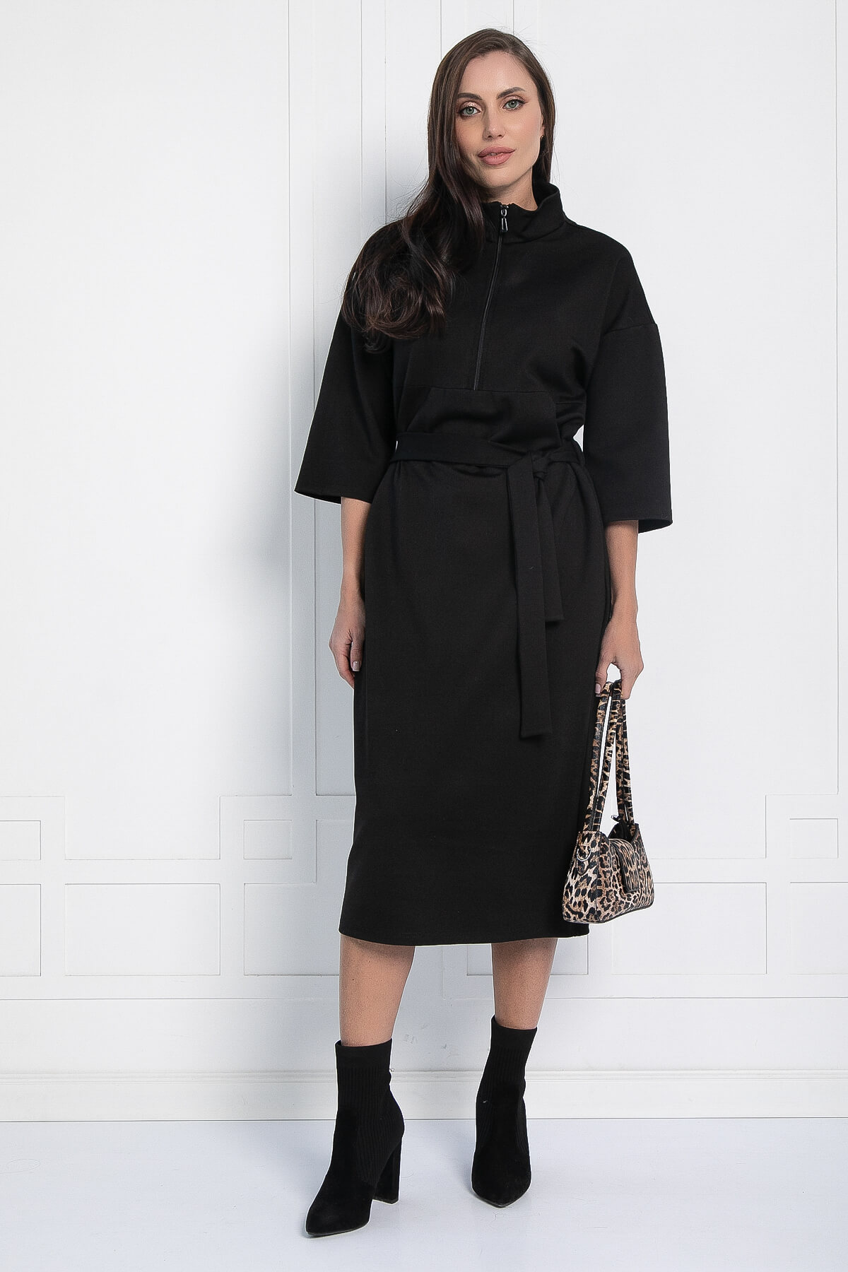 Платье Виана НЬЮ (черное) П12699-2