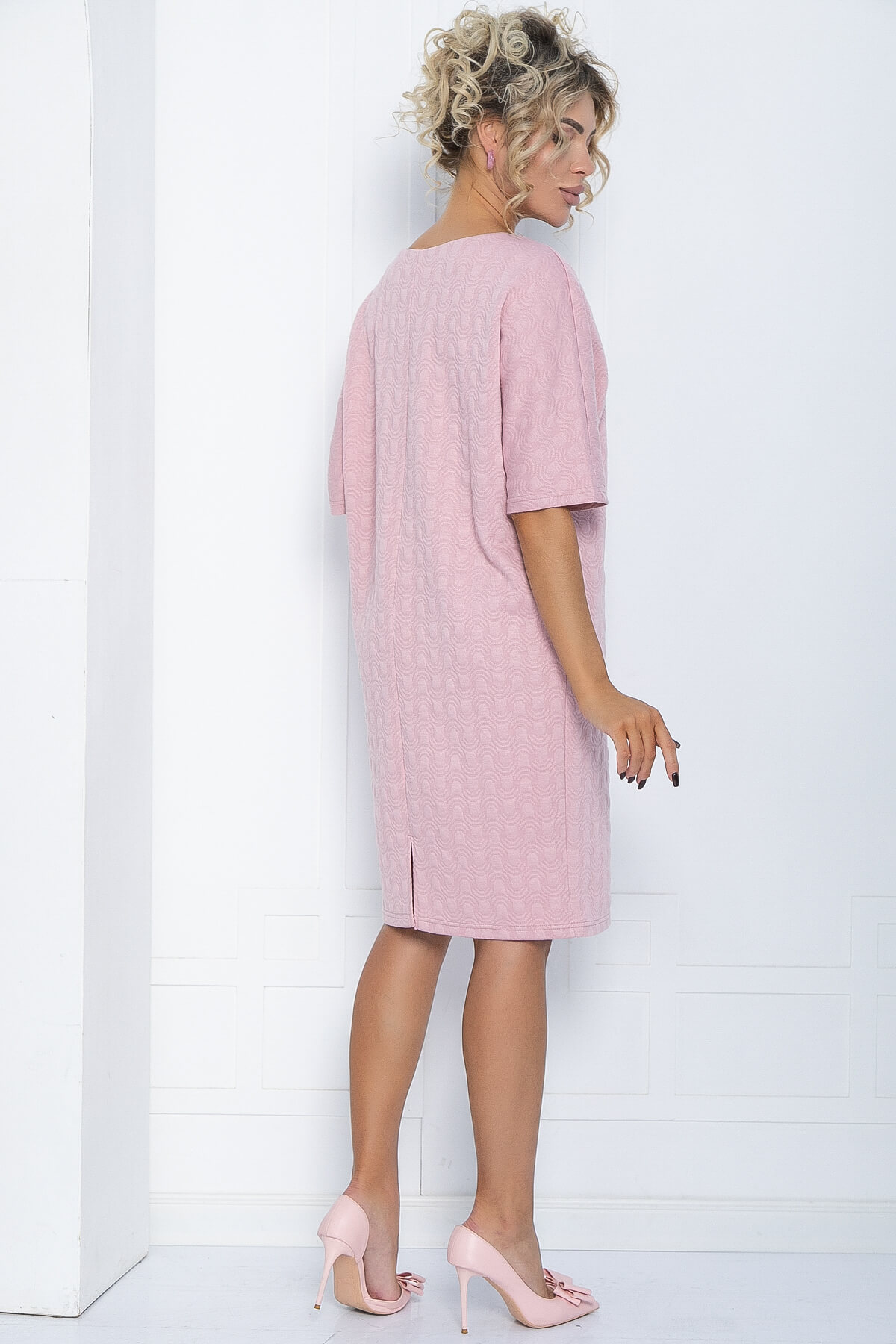 Платье Кайла (розовое) П12129