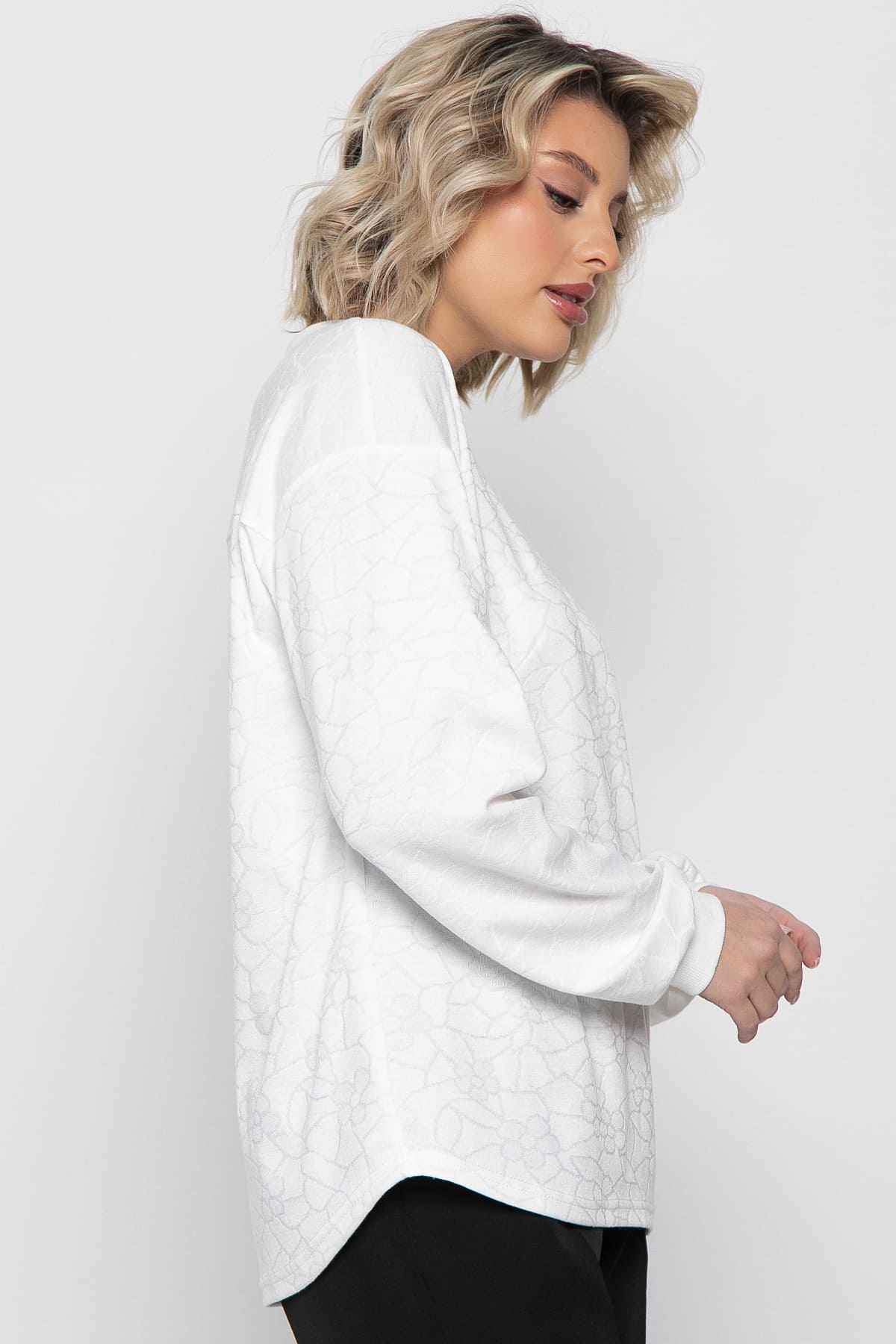 Джемпер Безмятежность (белый) Б14934-3М