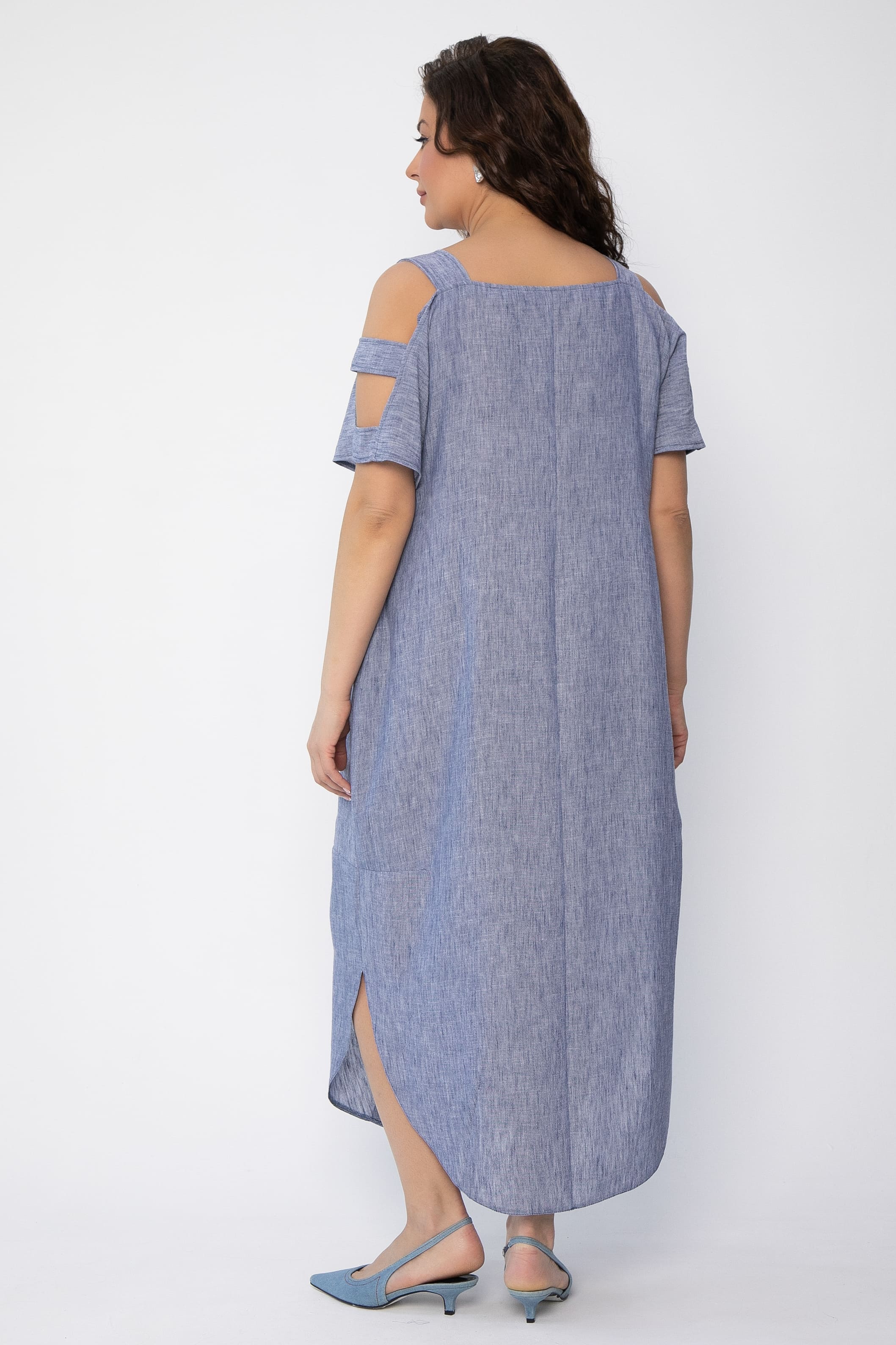 Платье В отпуск (джинс) П13707-8М