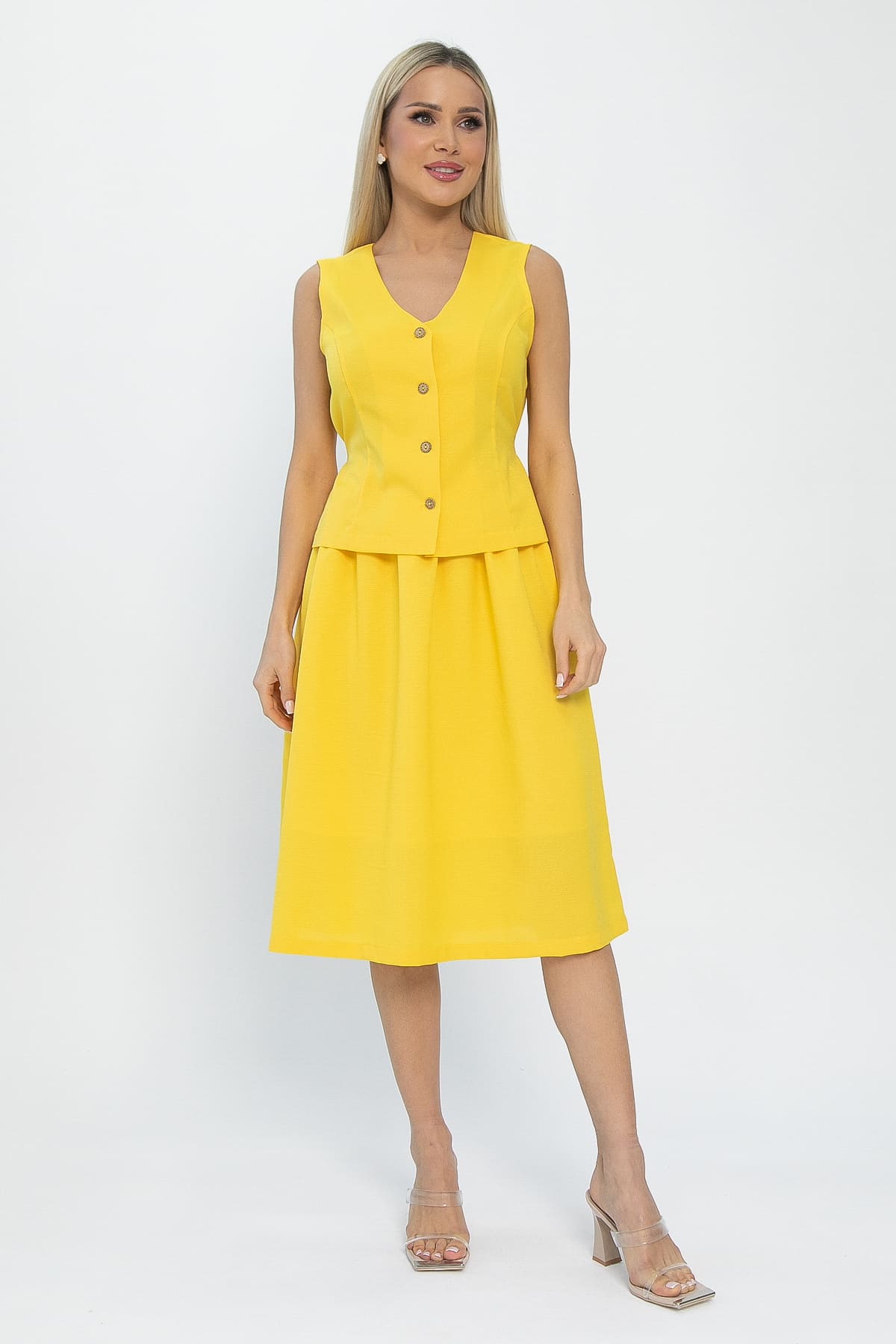 Костюм Жанет (желтый) К13459-9М