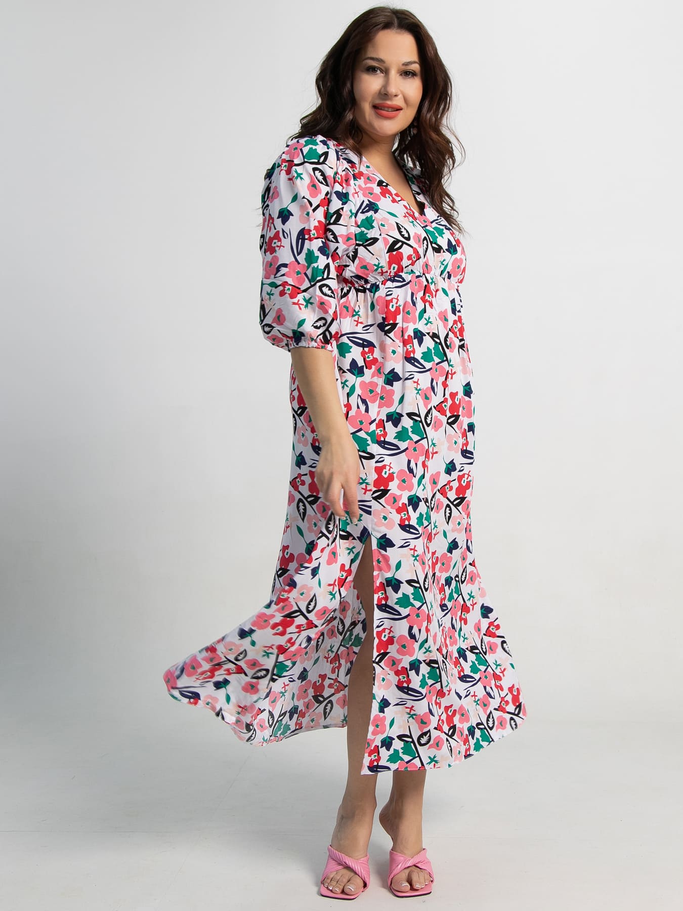 Платье Неповторимая (белое) П15499-34М