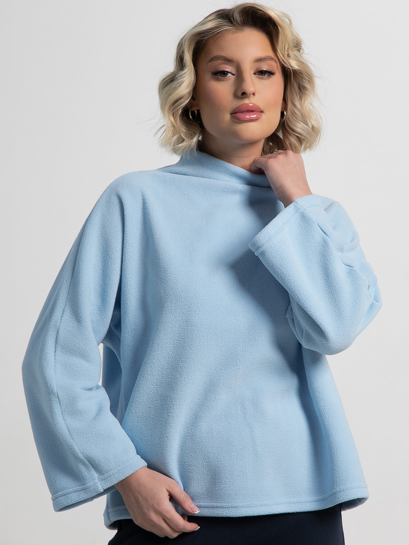 Костюм флисовый Дыхание зимы (синий) К15174-10М