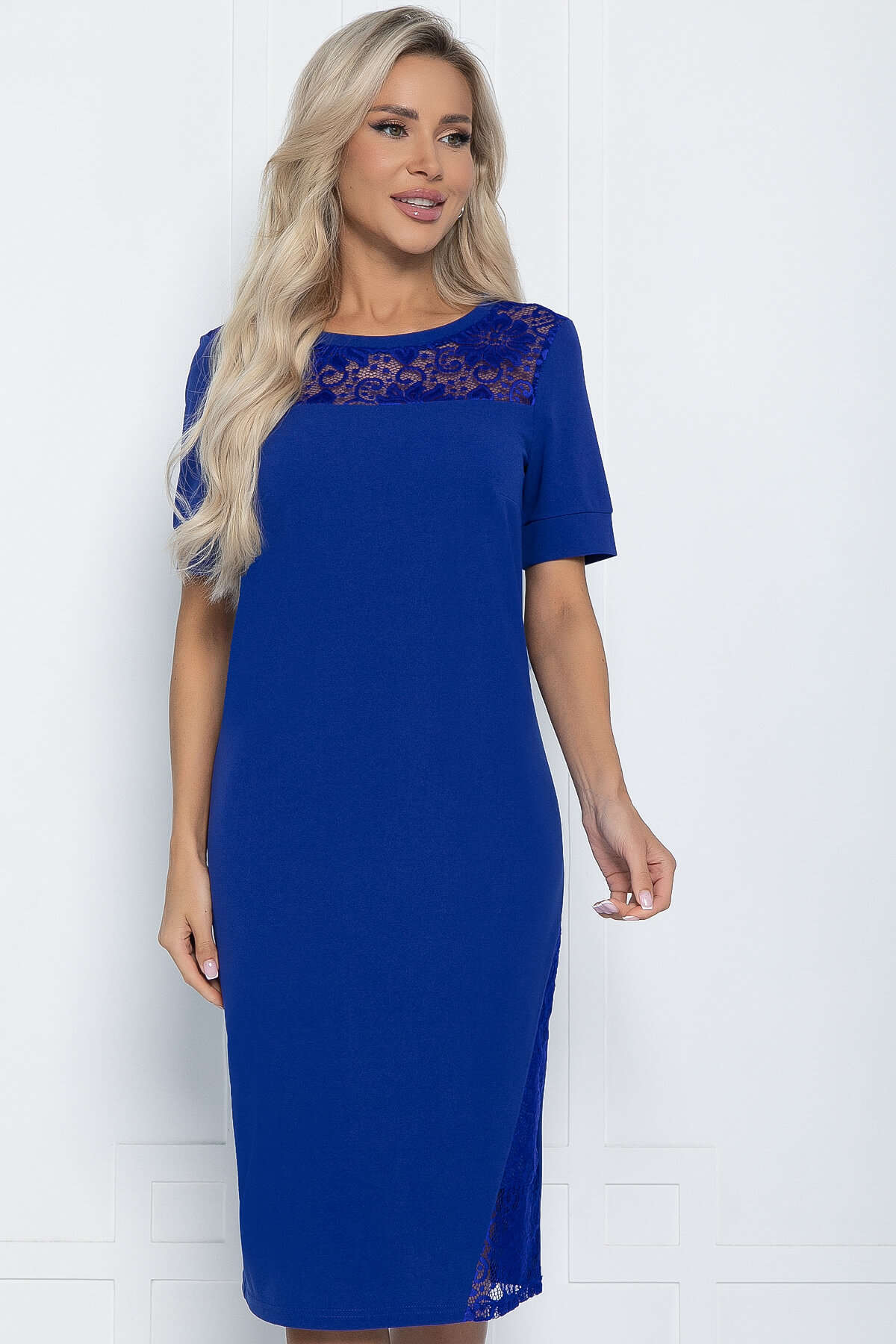 Платье Надия (электрик) П11446