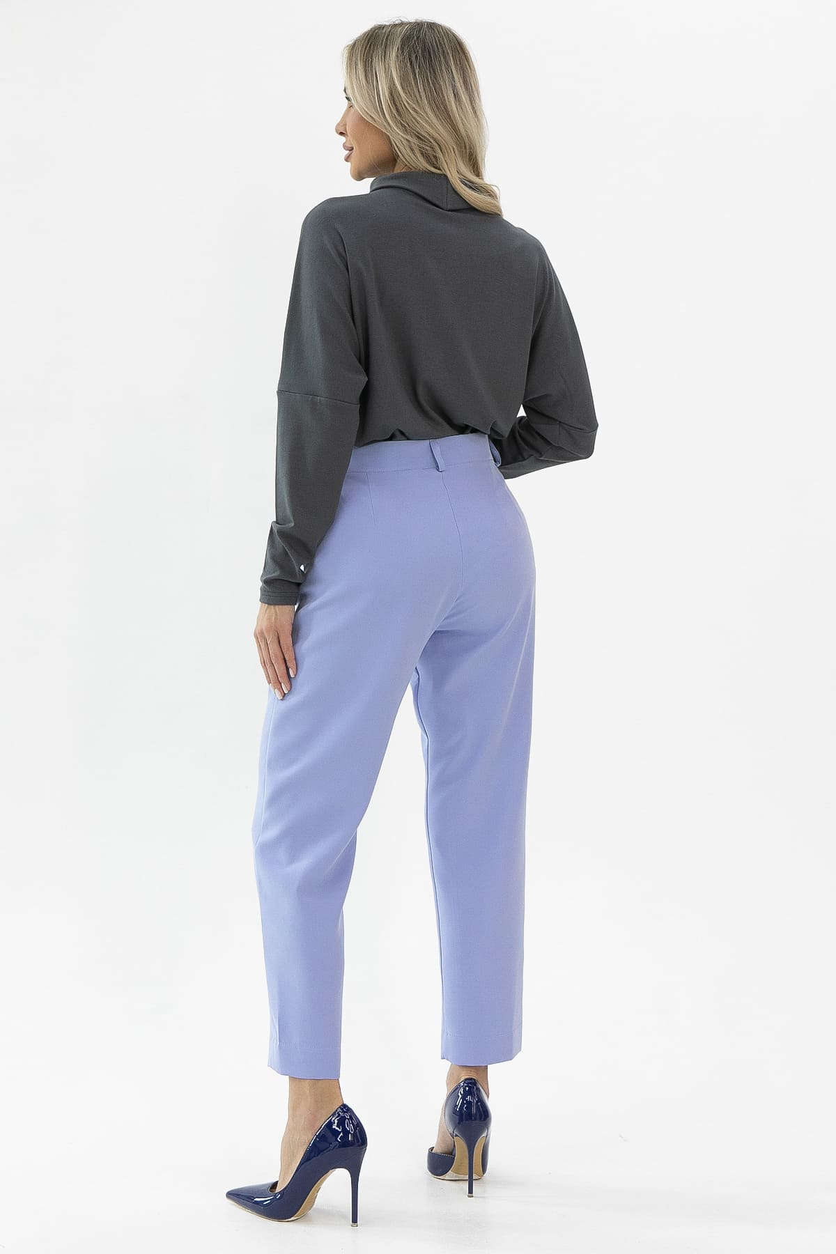 Брюки укороченные Энни (голубые) Б14286-10М