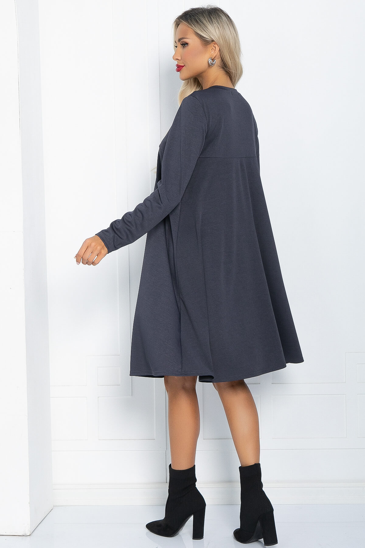 Платье Флейта (джинс) П11622