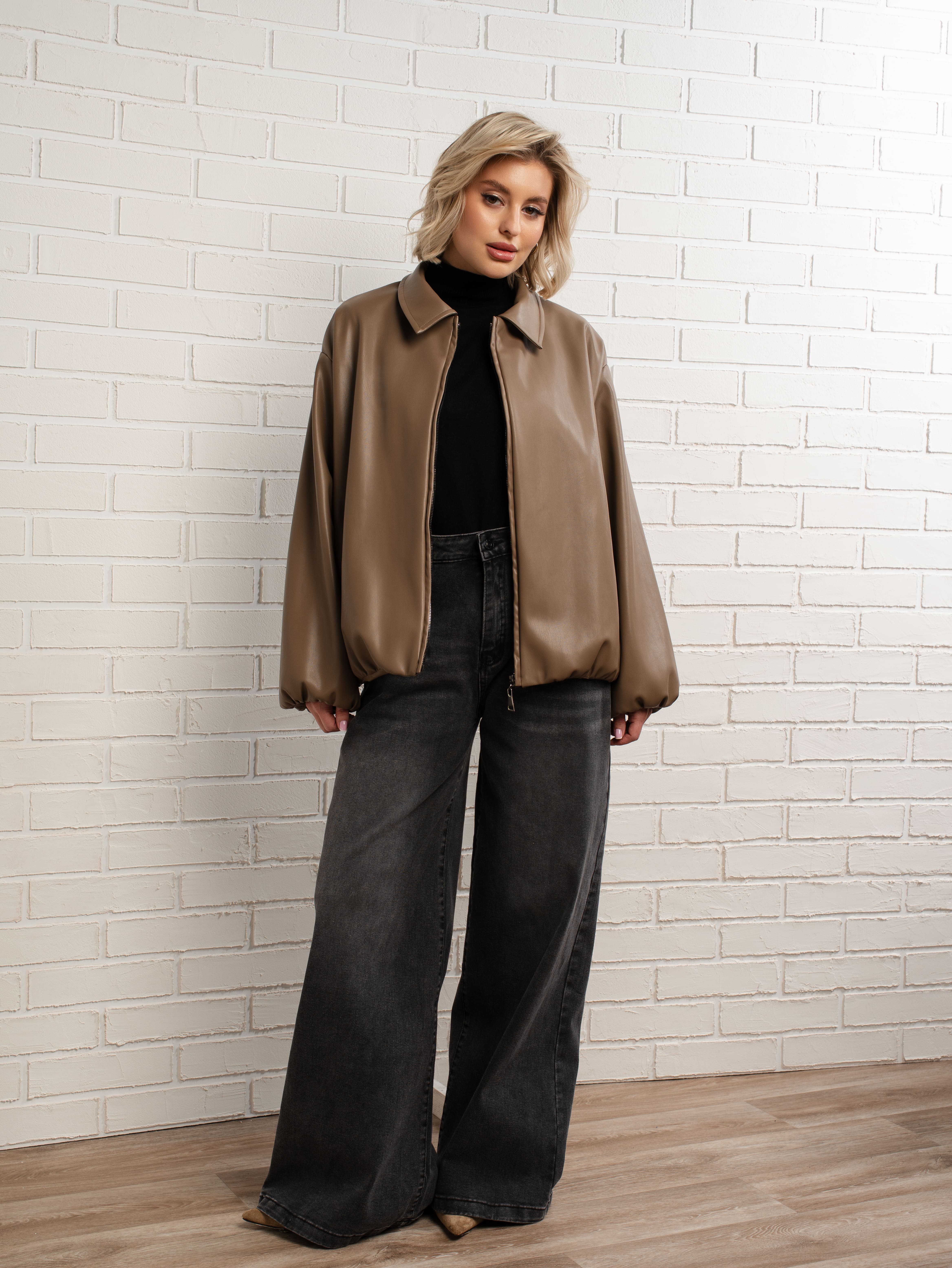 Куртка Поверь в мечту (капучино) Б15156-7М