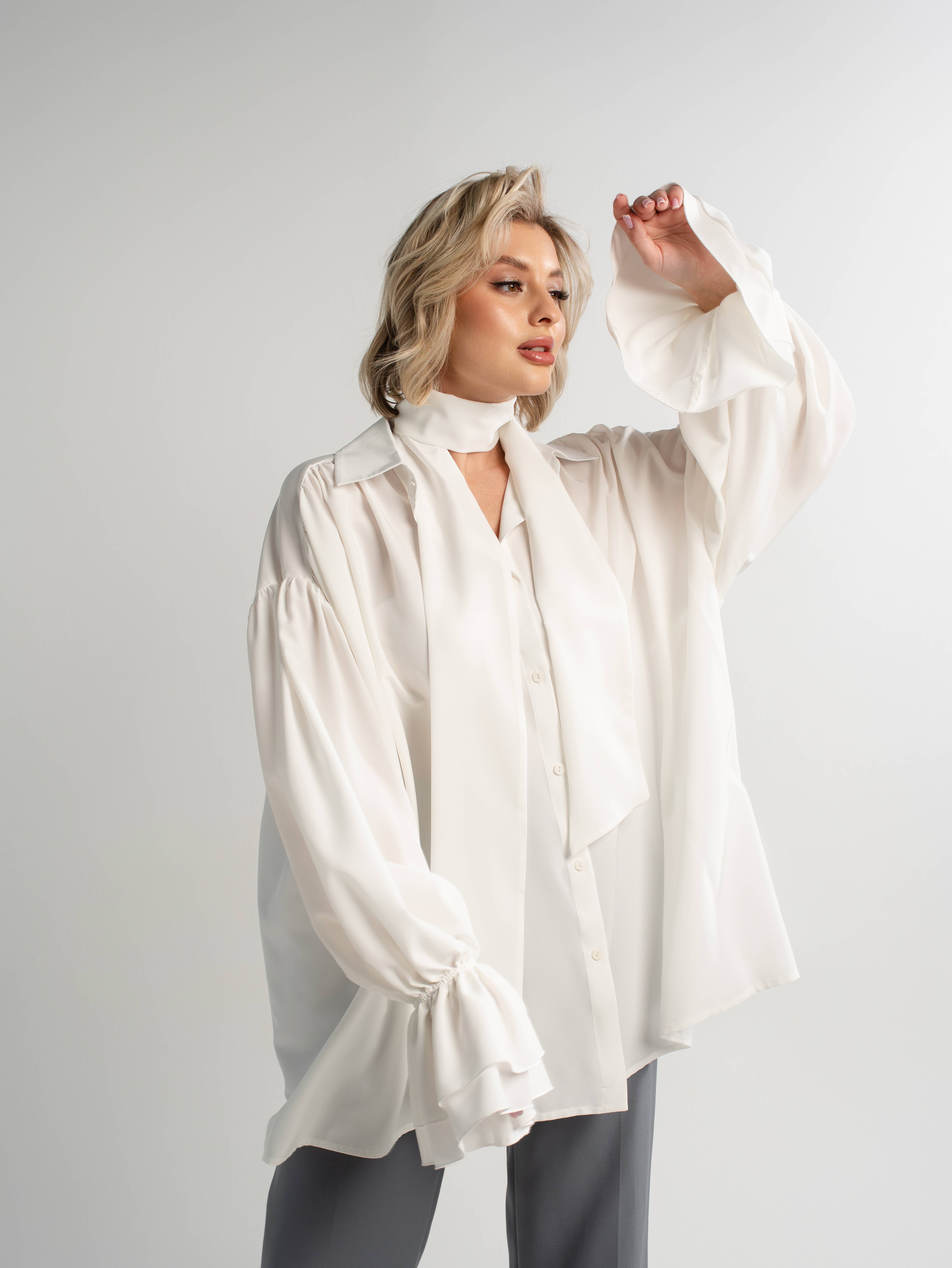 Блуза Присцилла (экрю) Б14950-5М