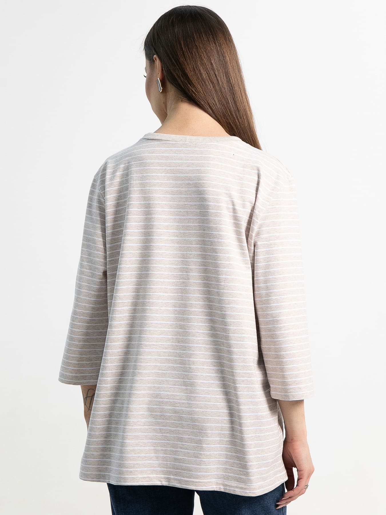 Блуза Сияющий набросок (бежевая) Б15286-18М