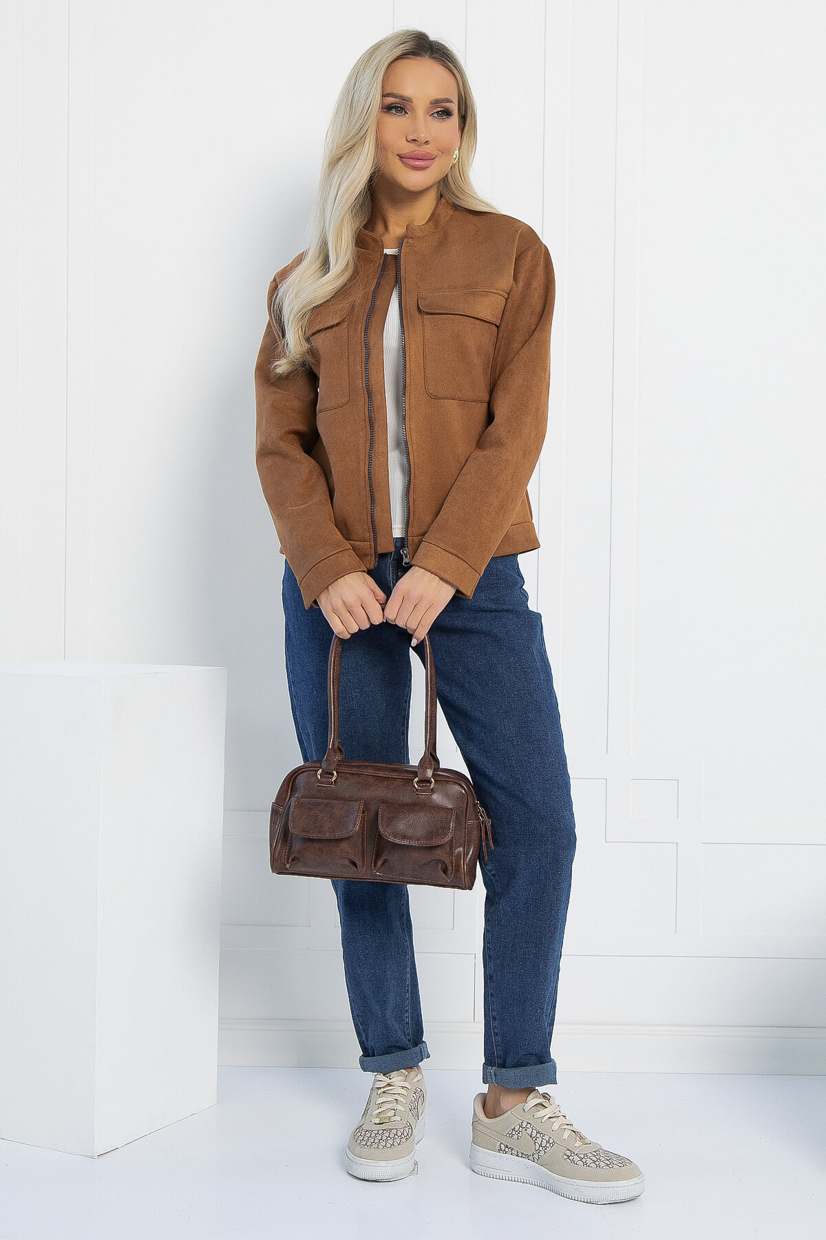 Бомбер Александра (коричнево-рыжий) Б12974-2М