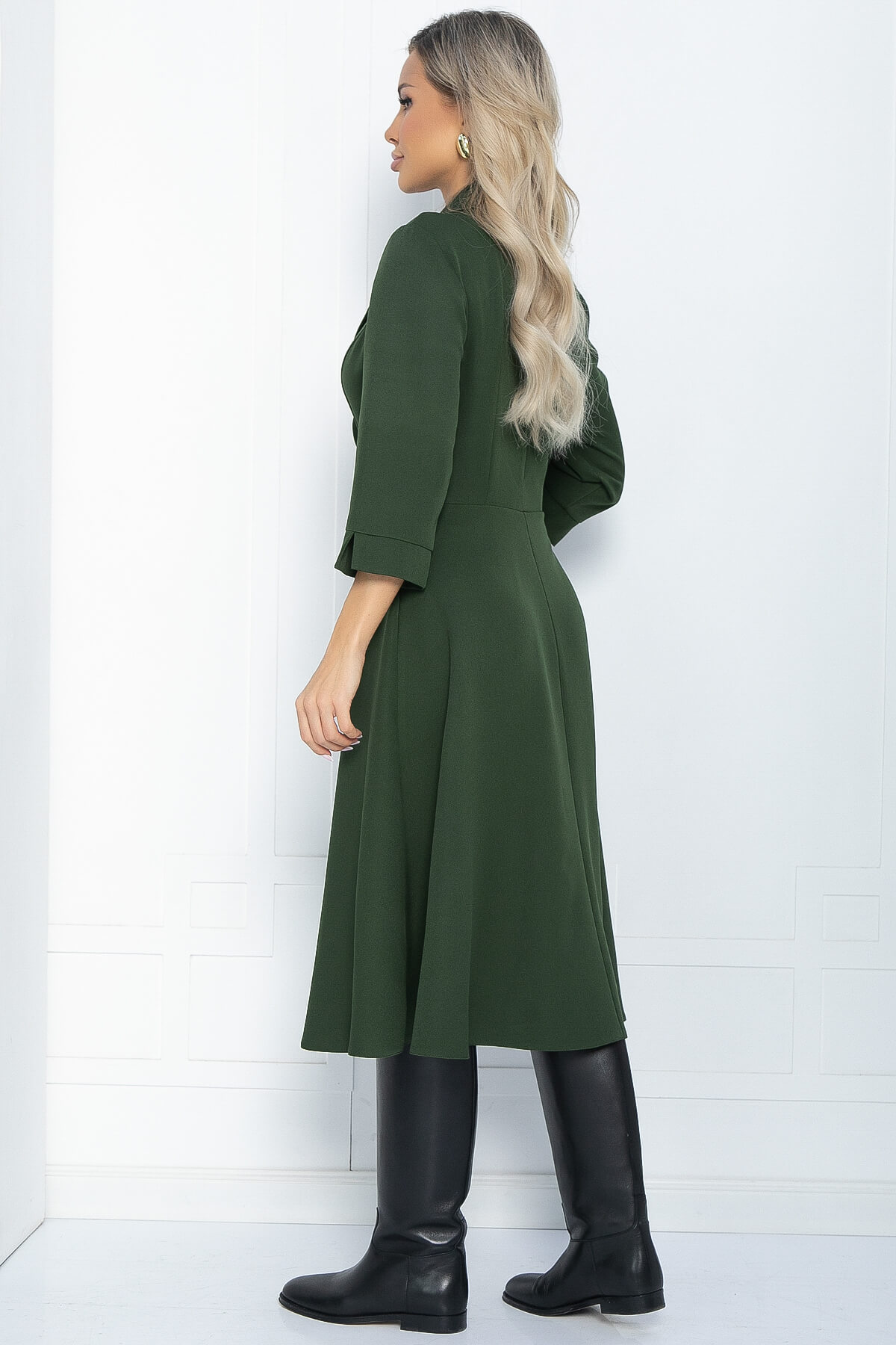 Платье Лесли (хаки) П12093