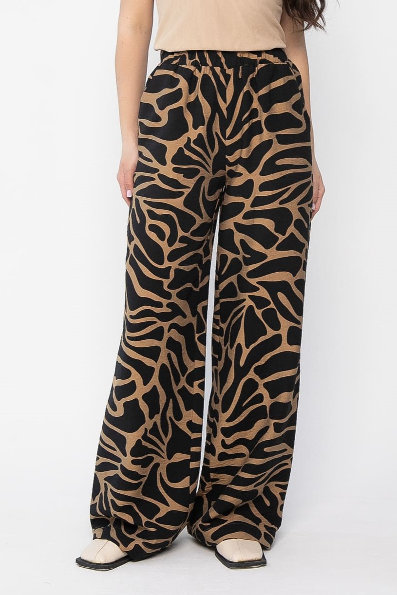 Брюки Калейдоскоп (коричневые) Б13606-30М