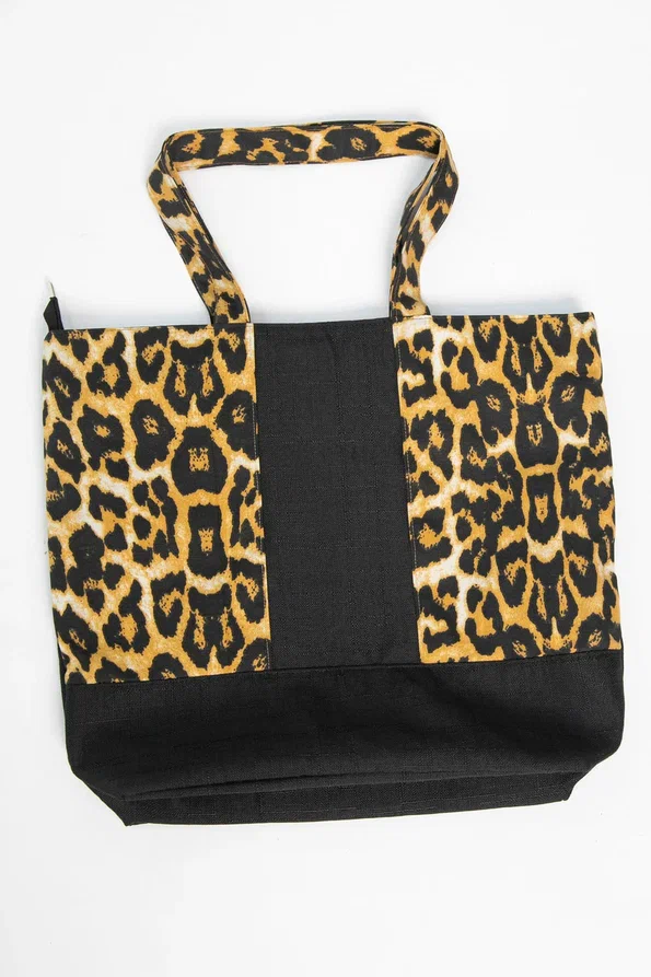 Сумка Шопер (лео/черный) СШ03