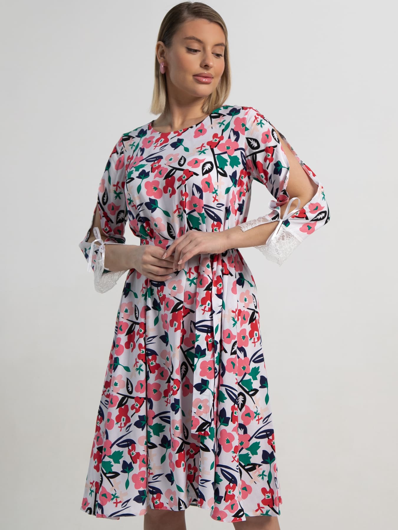 Платье Яна (белое) П15632-33М