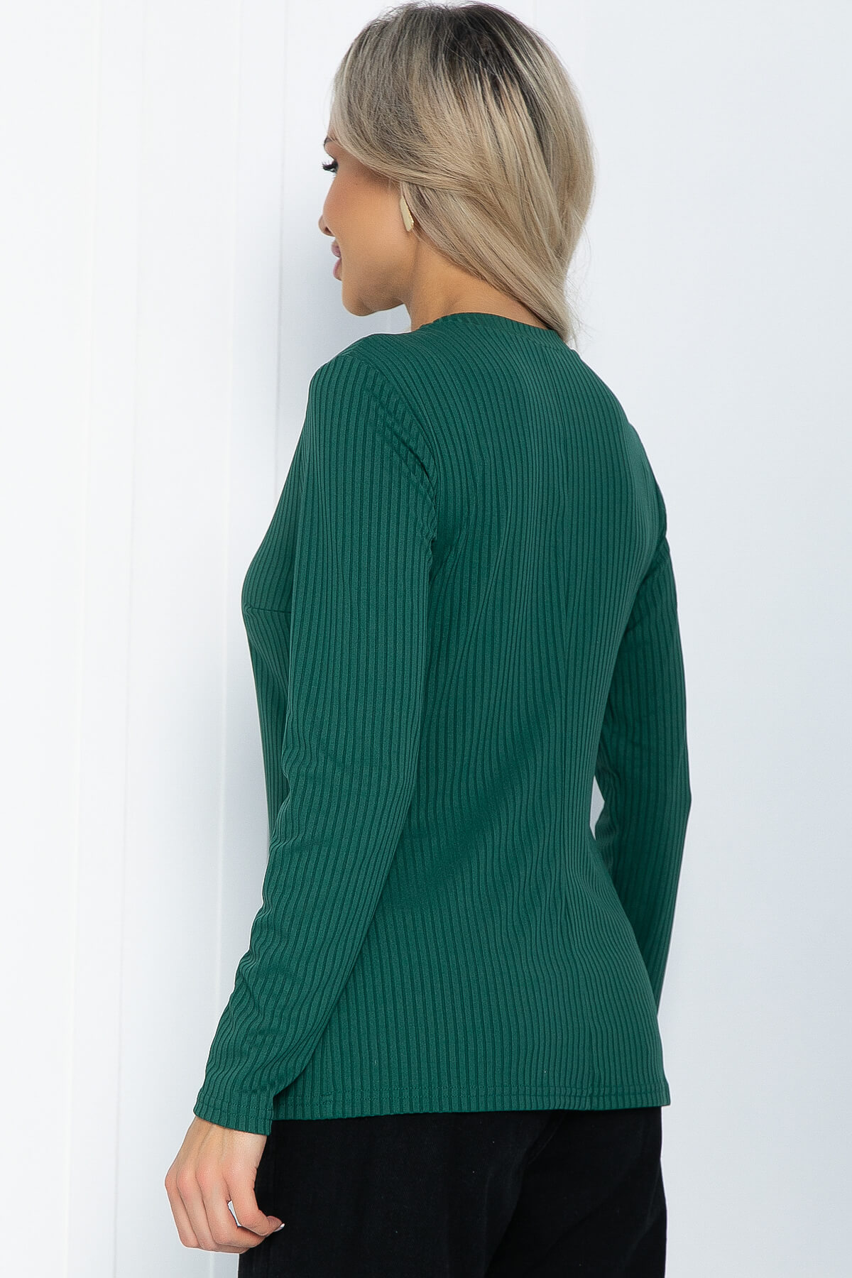 Блуза Линда (зеленая) Б11898