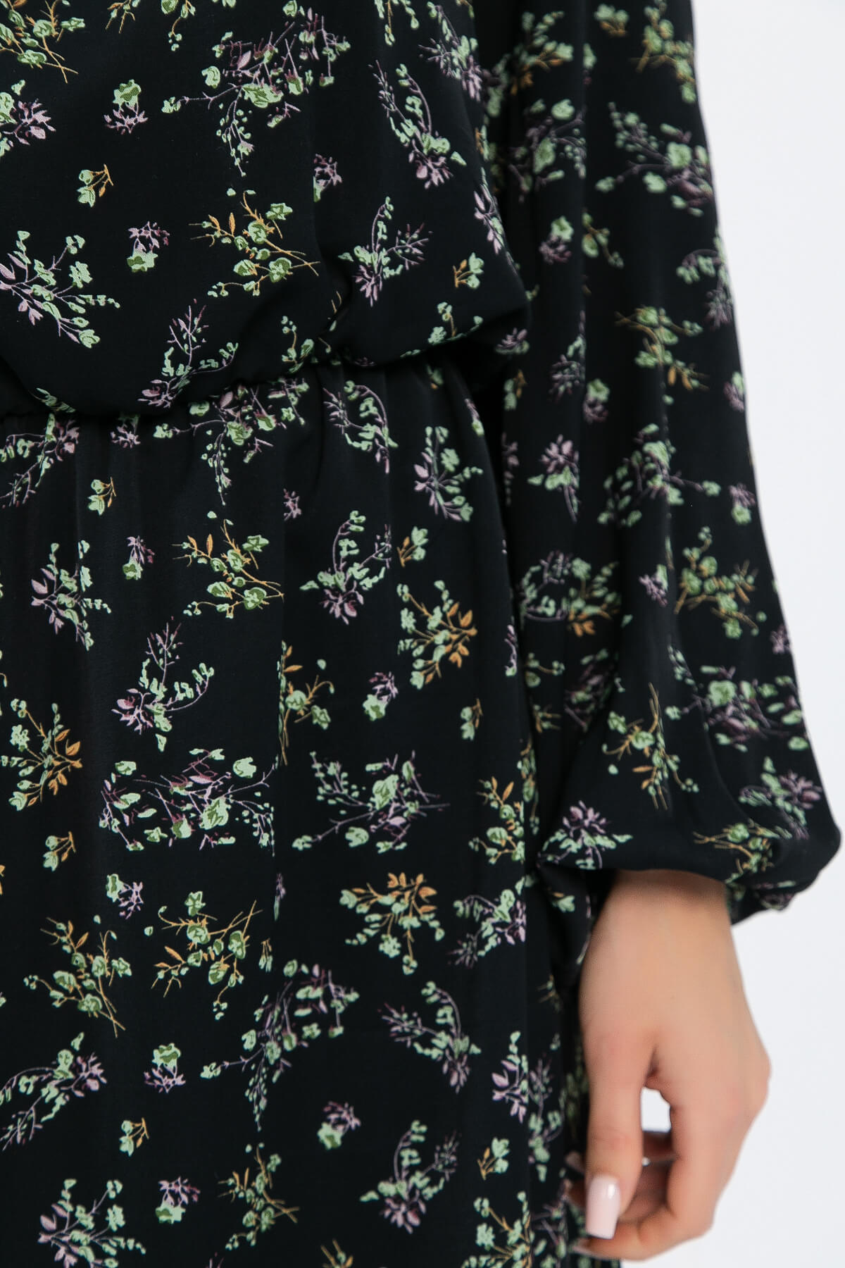 Платье Алания (черное) П12996-10М