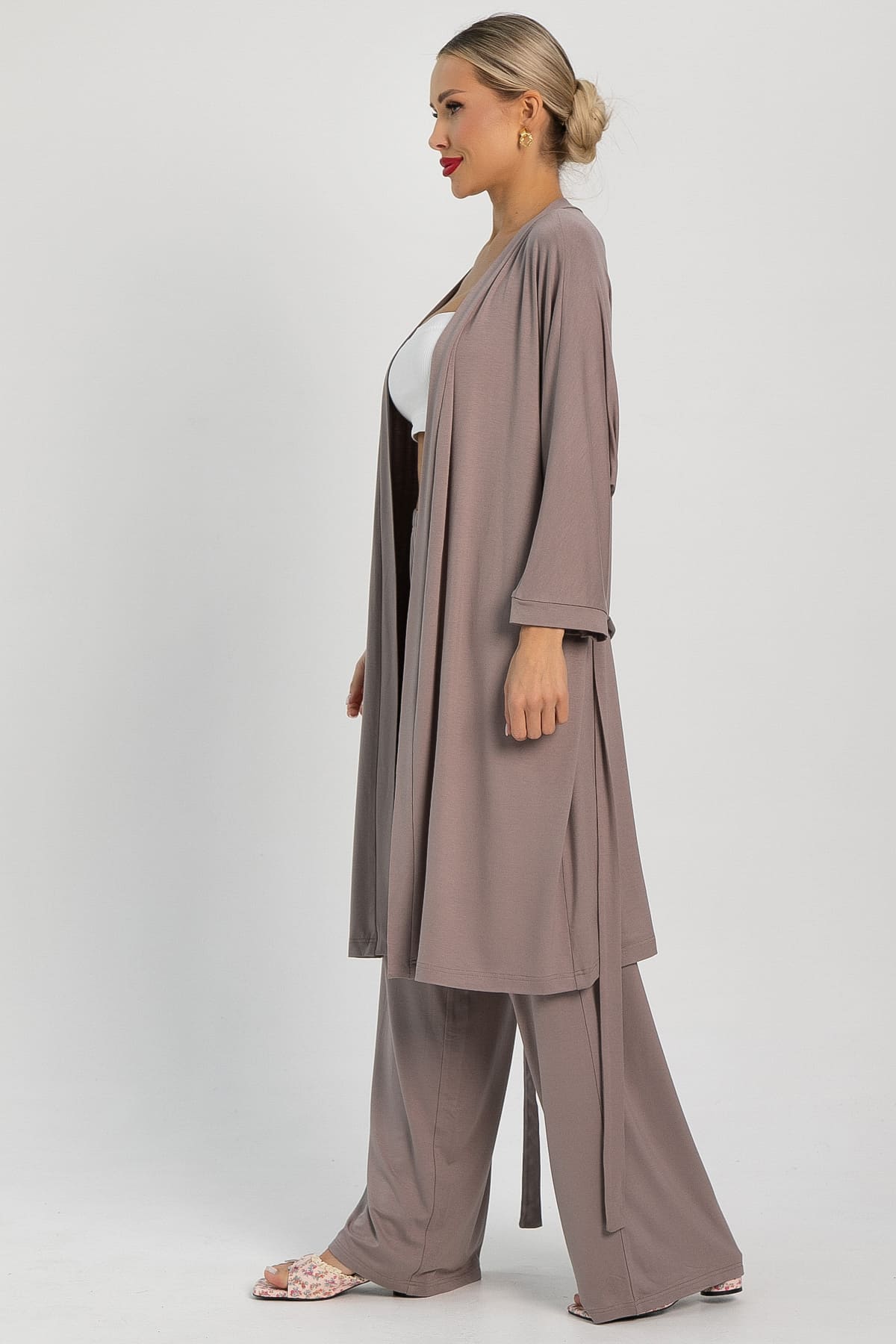 Пеньюар Шелк вискозы (латте) П14486-52М