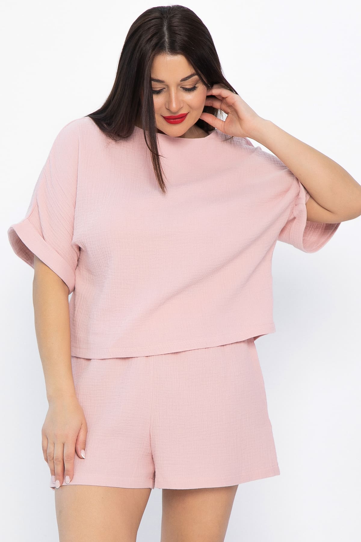 Комплект для дома Муслин (розовый) К14580-52М