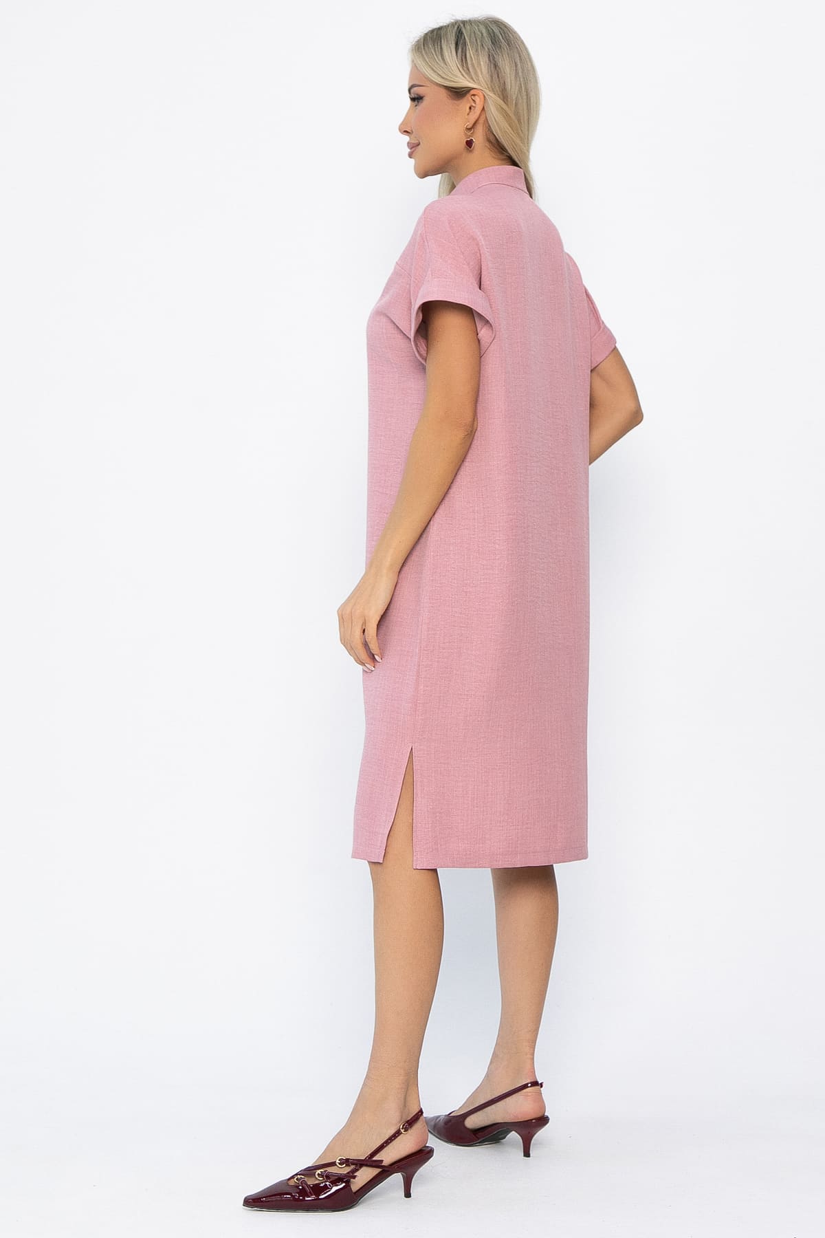 Платье Бон вояж (пыльная роза) П13780-41М