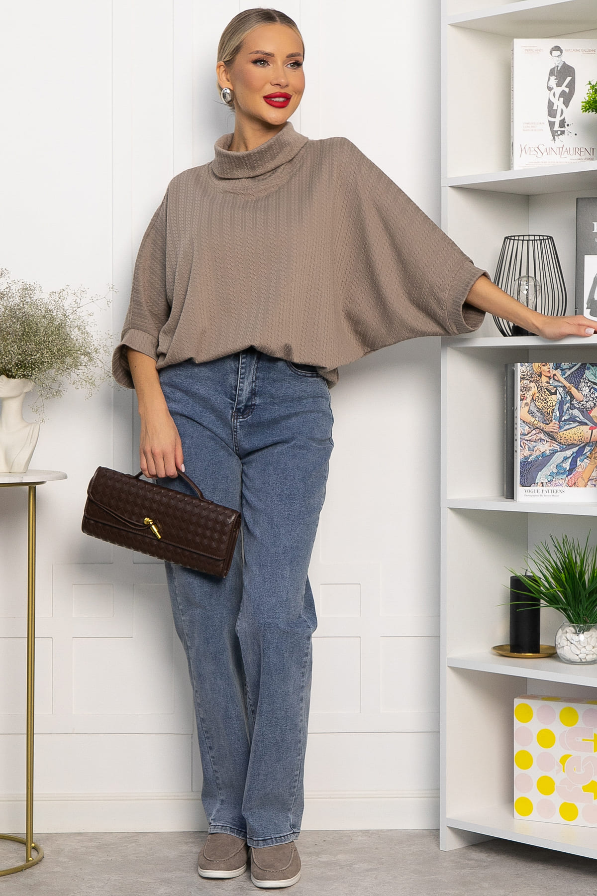 Блуза Барбара (капучино) Б14199-12М