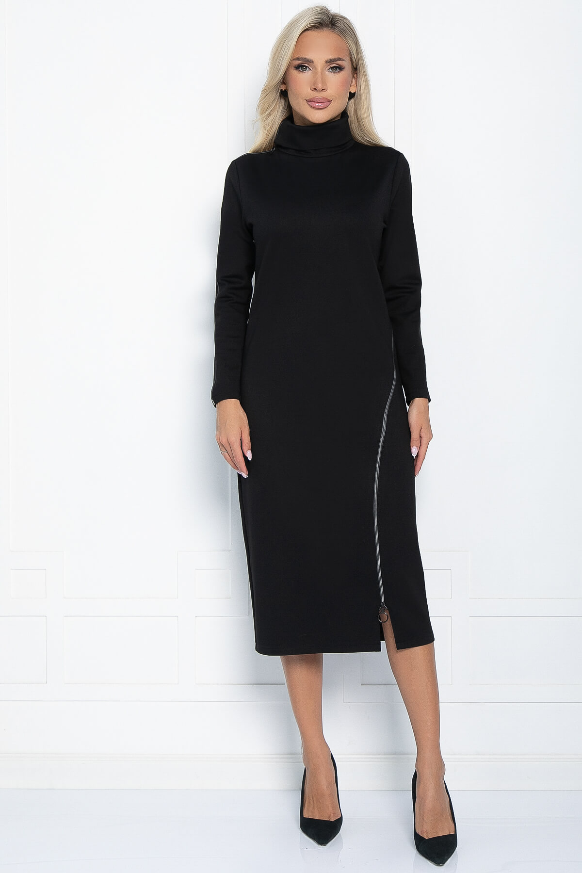 Платье Изабель (черное) П11774