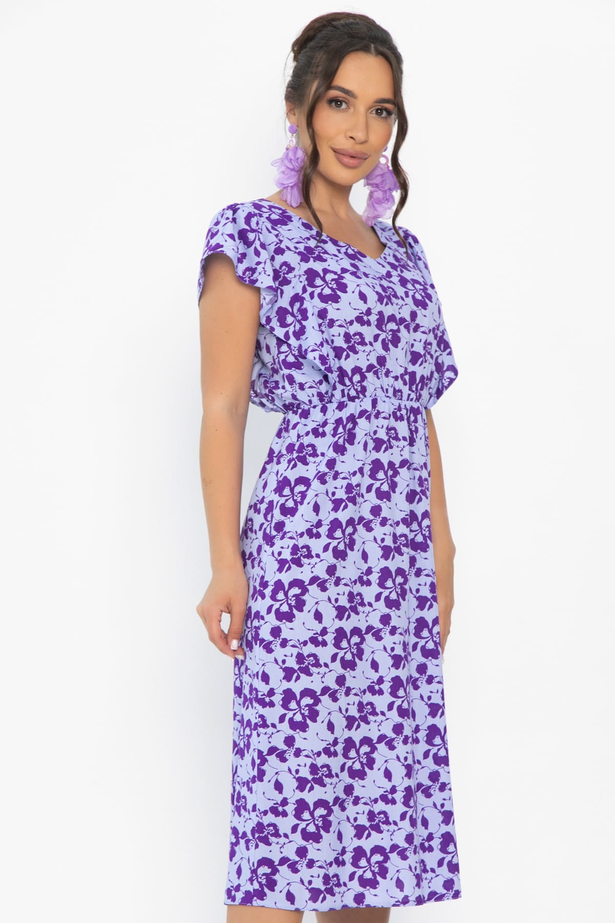 Платье Айлана (голубое) П13932-35М