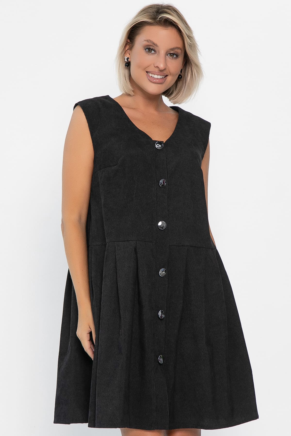 Сарафан Бенджи (черный) П14176-10М