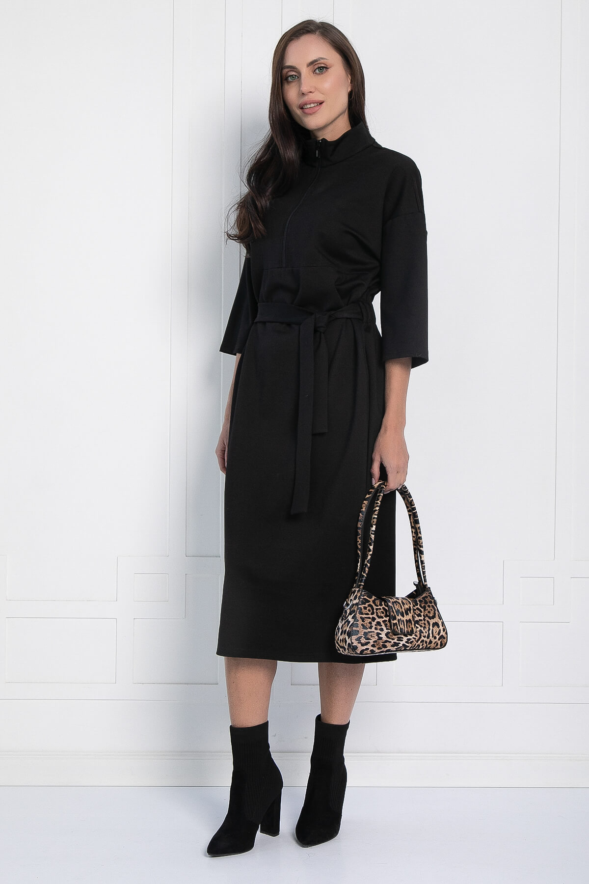 Платье Виана НЬЮ (черное) П12699-2