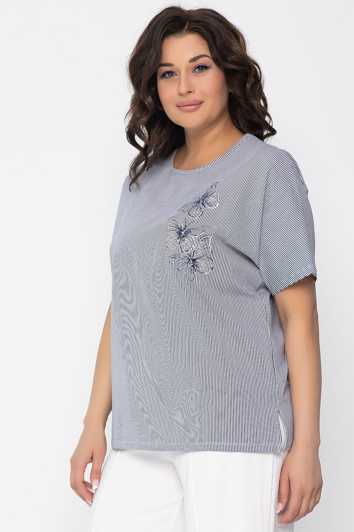 Блуза Мара (белая) Б13495-20М