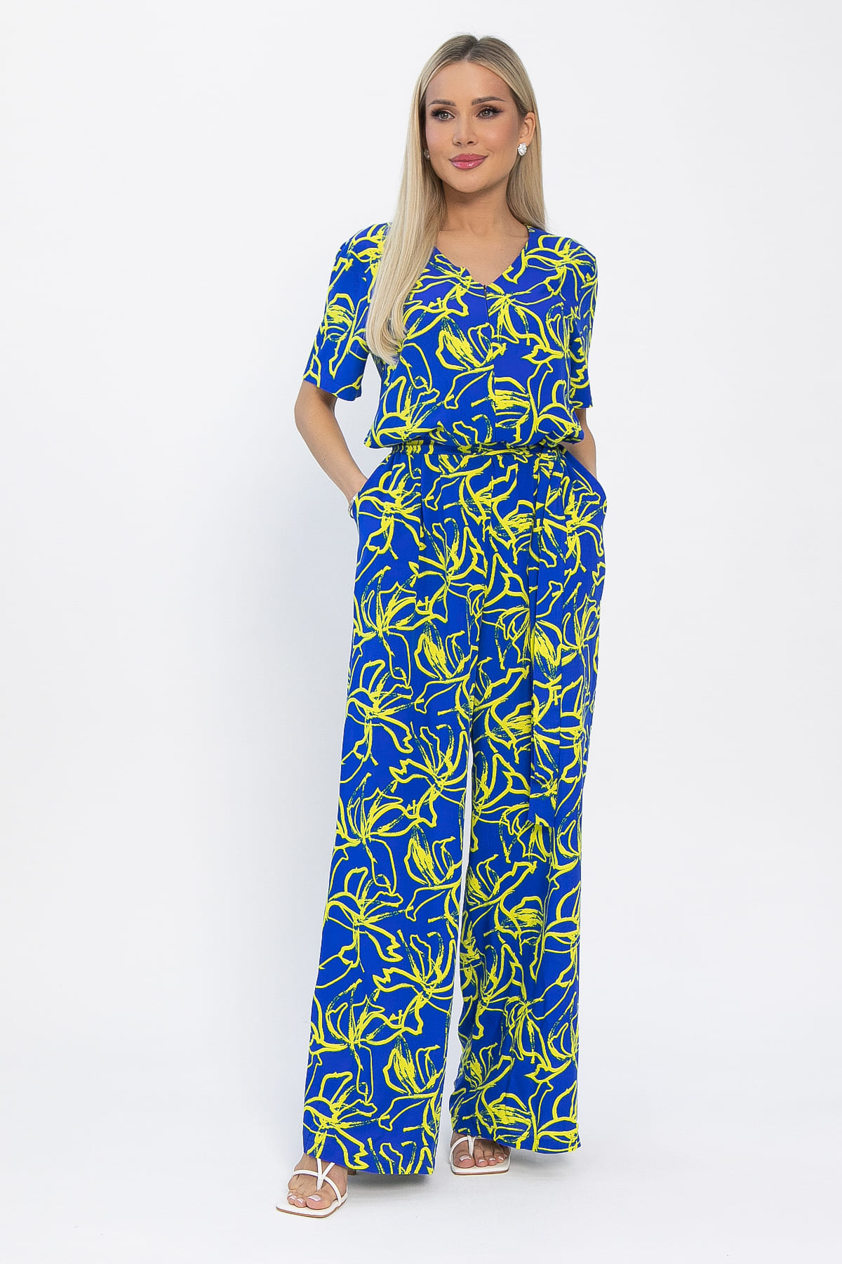 Комбинезон Сайрес (синий) К13616-7М