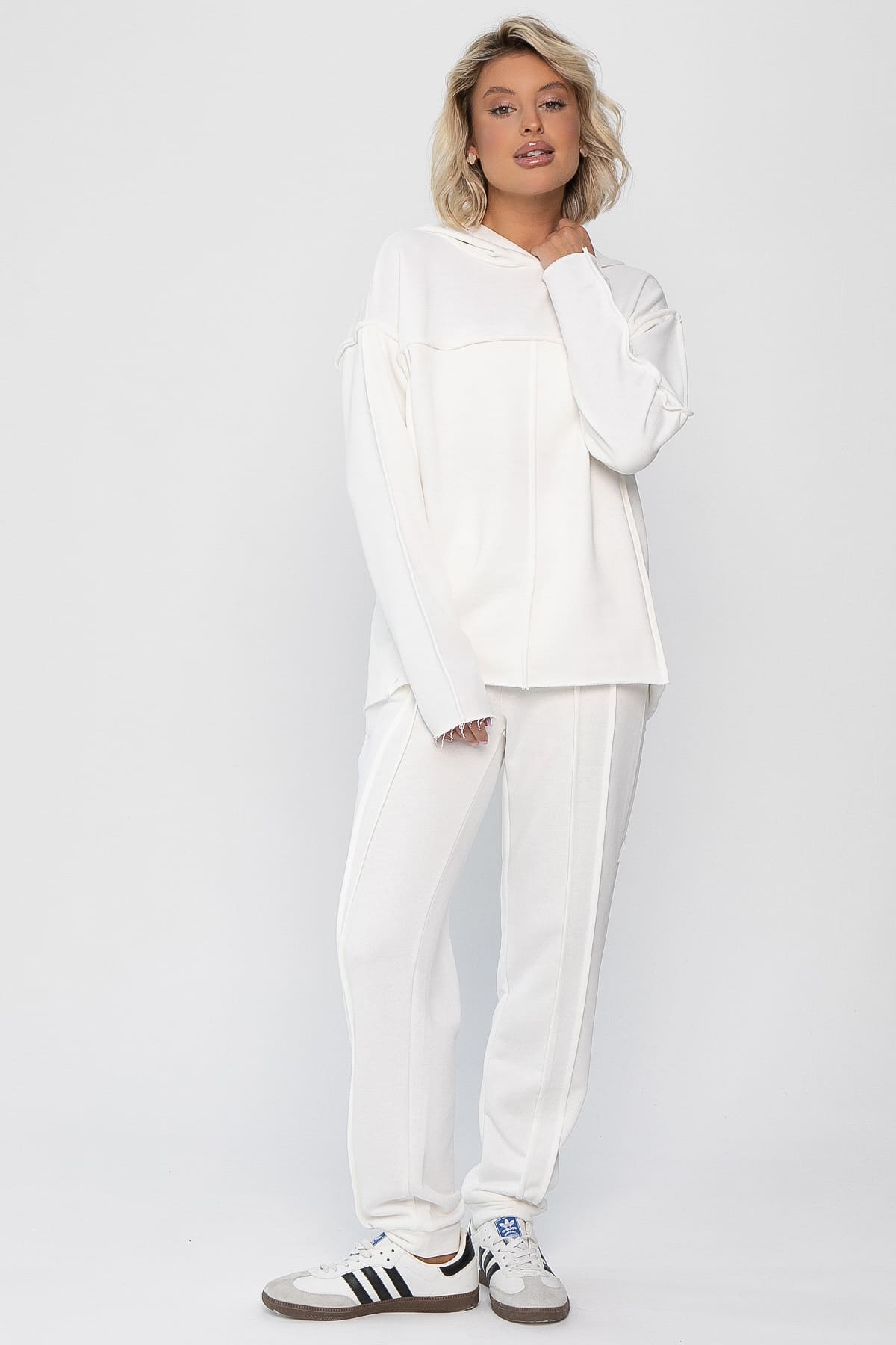 Костюм хлопковый Эко-стиль (белый) К14287-4М