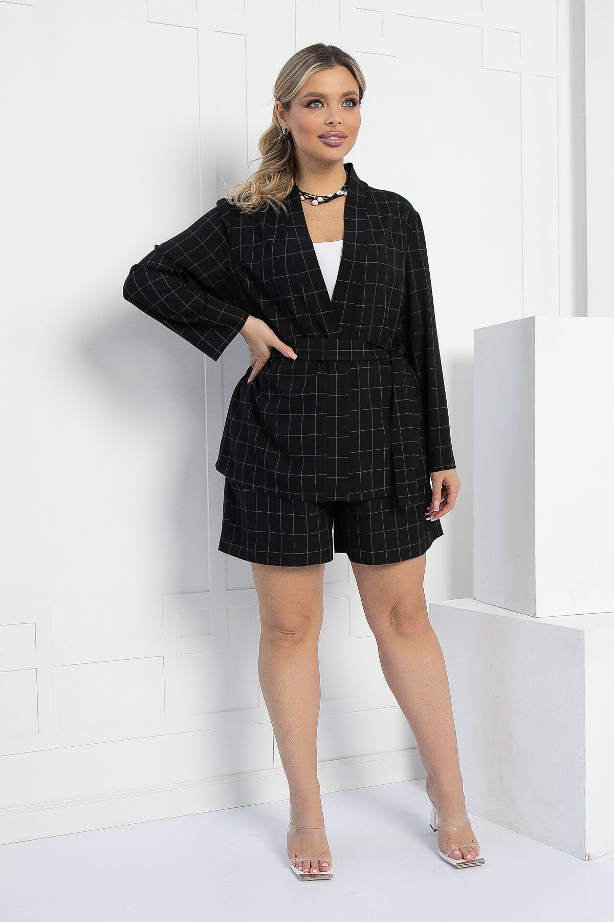 Костюм Поцелуй удачи (черный) К13158-1М