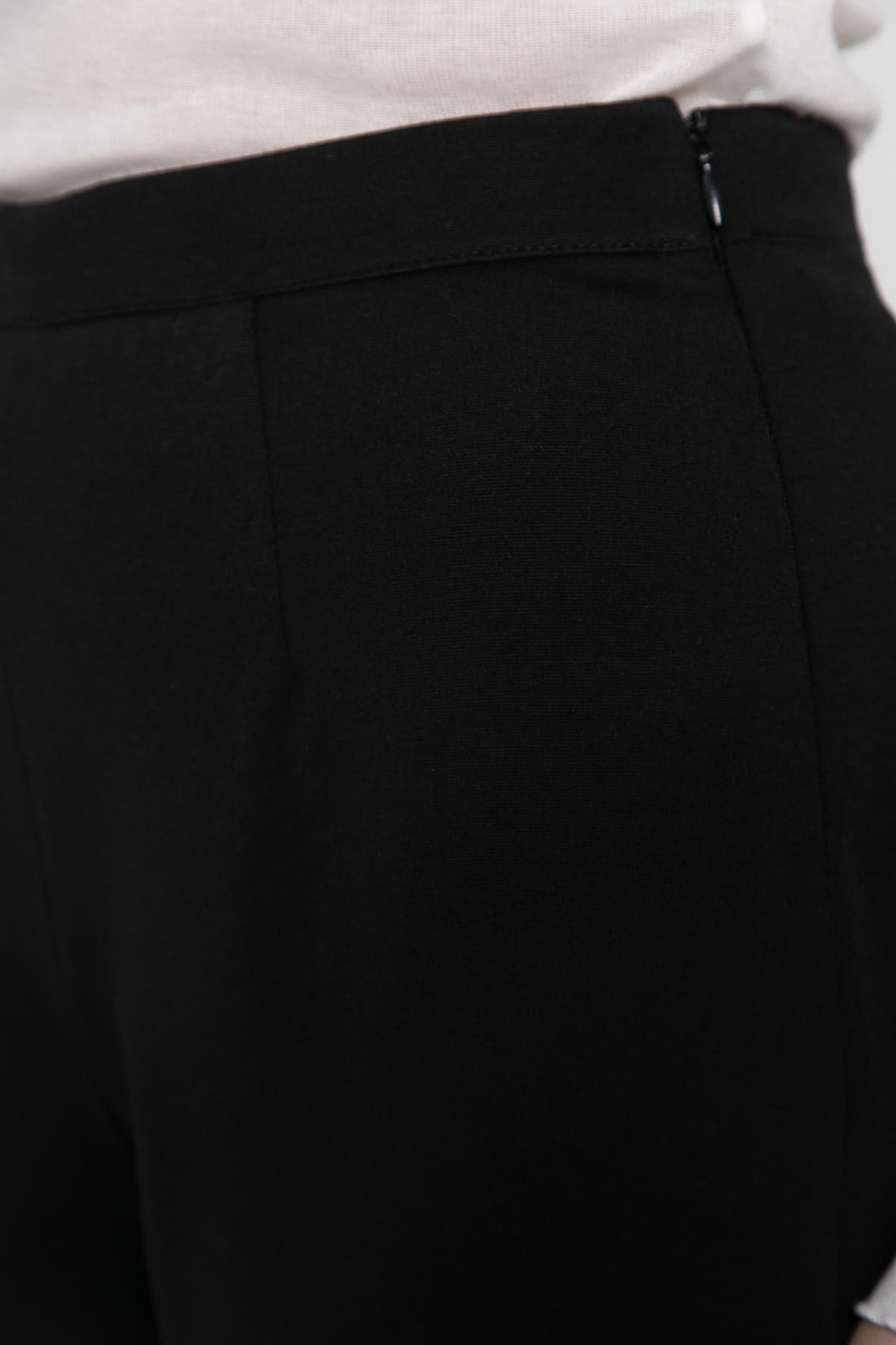 Брюки трикотажные Жанин (черные) Б14978-10М