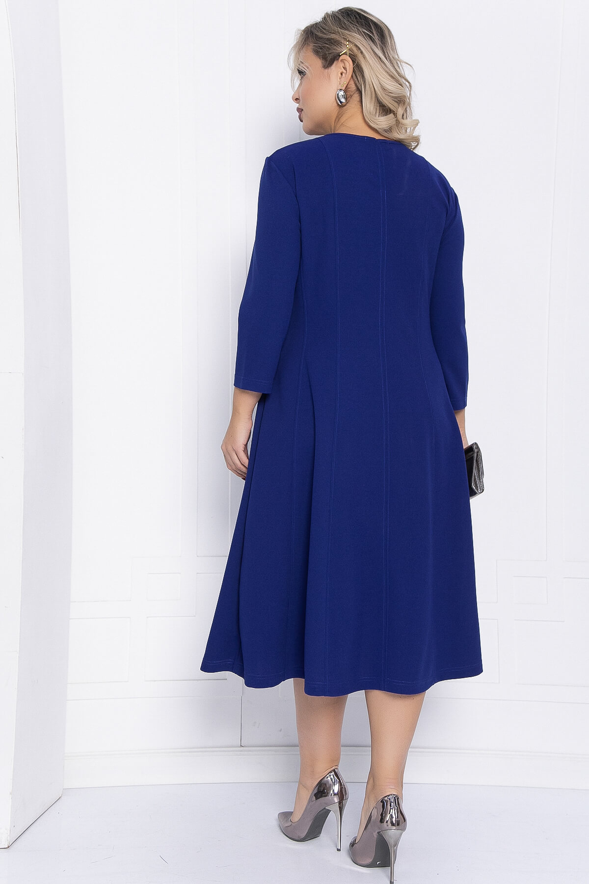 Платье Капелька (электрик) П12376-23