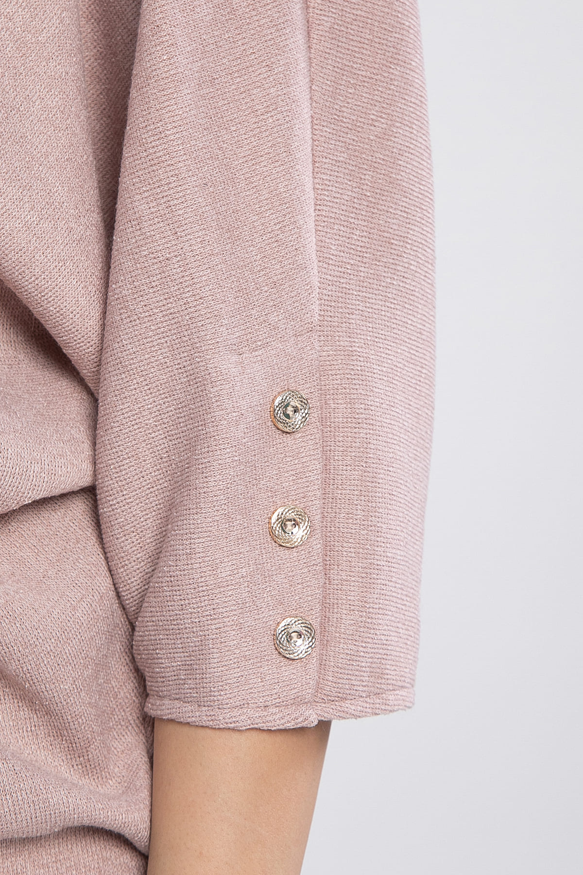 Блуза Вэнсдей (пудровая) Б14822-4М