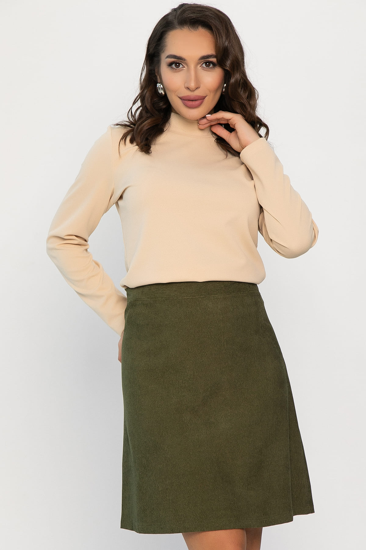 Юбка Перси (хаки) Ю14184-10М