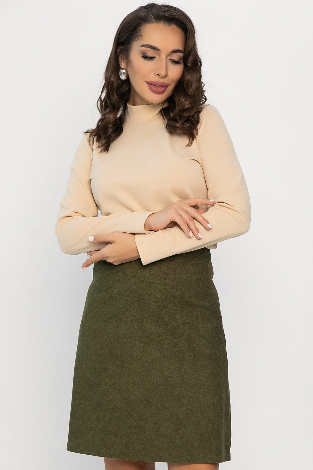 Юбка Перси (хаки) Ю14184-10М