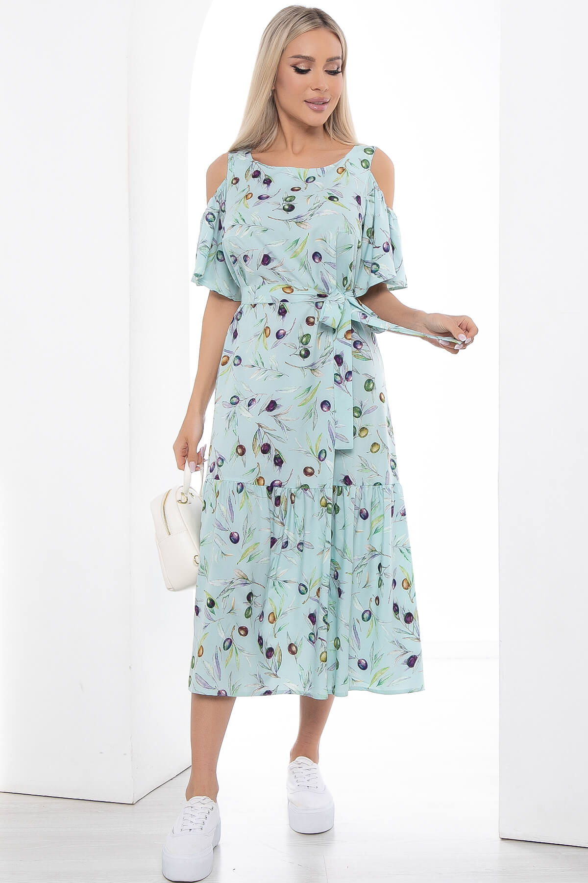 Платье Марианна (мятное) П13593-5М