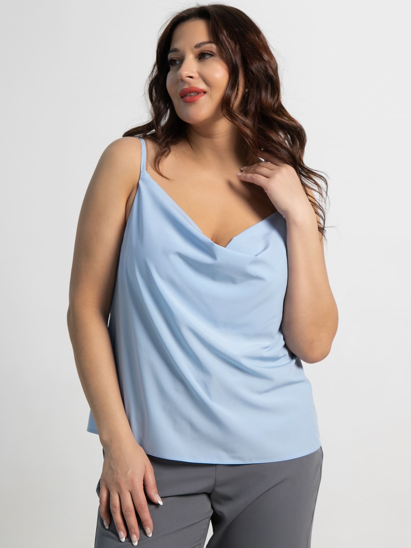 Топ Легкий штрих (голубой) Б15570-33М