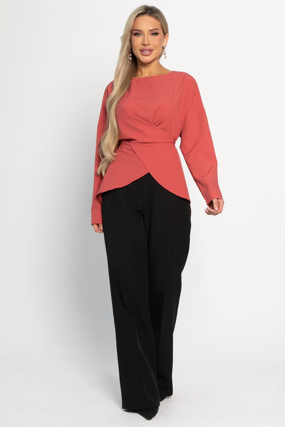 Блуза Леа (коралл) Б14953-5М